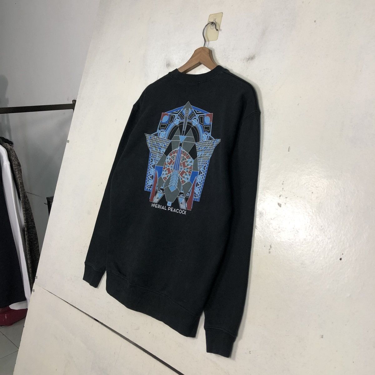 Japanese Brand 📌Vintage Sweatshirt Frank Lloyd Wright Big Logo Size US M / EU 48-50 / 2 - 12 Thumbnail