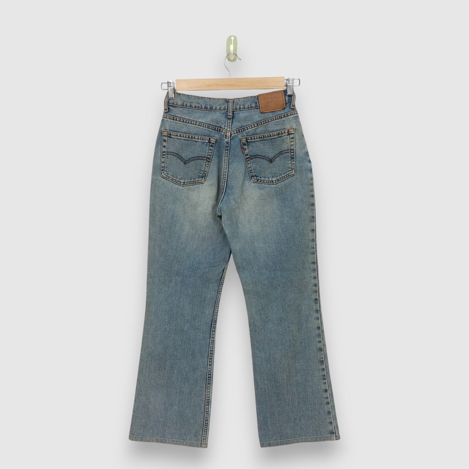 Levi's Vintage Levis Bell Bottom Jeans Levi's Flare Boot Cut Denim Size 28" / US 6 / IT 42 - 2 Thumbnail