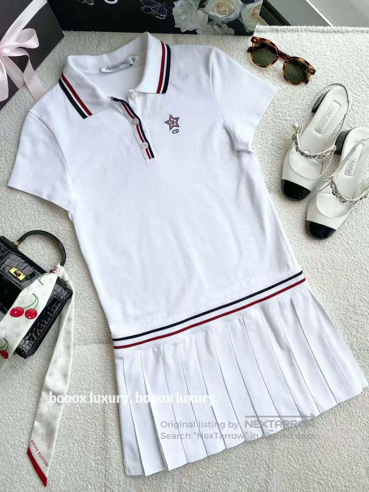 Dior Dior 25ss Polo neck short sleeve dress| Size XS / US 0-2 / IT 36-38 - 1 Thumbnail