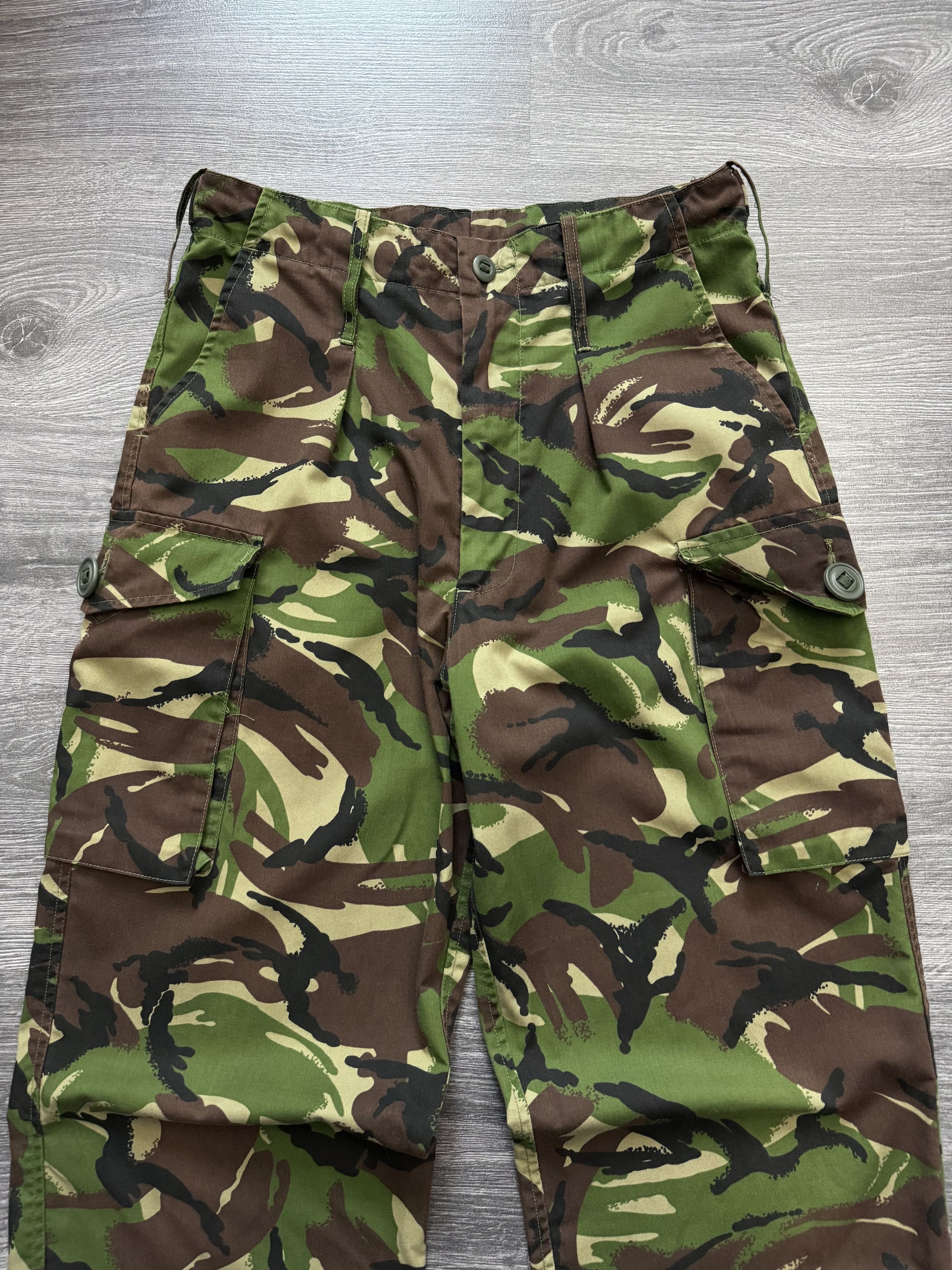 Vintage Vintage Military Camo Pants Baggy Cargos y2k Size US 30 / EU 46 - 3 Thumbnail