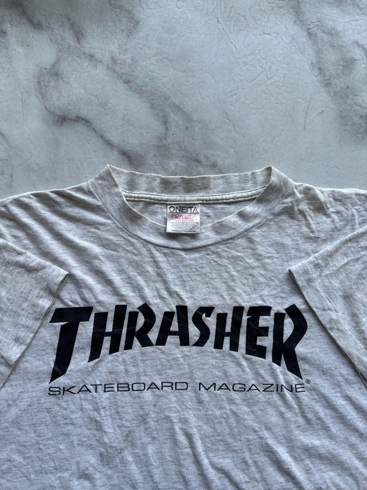Thrasher Rate early 90s Thrasher magazine tee Size US L / EU 52-54 / 3 - 2 Thumbnail