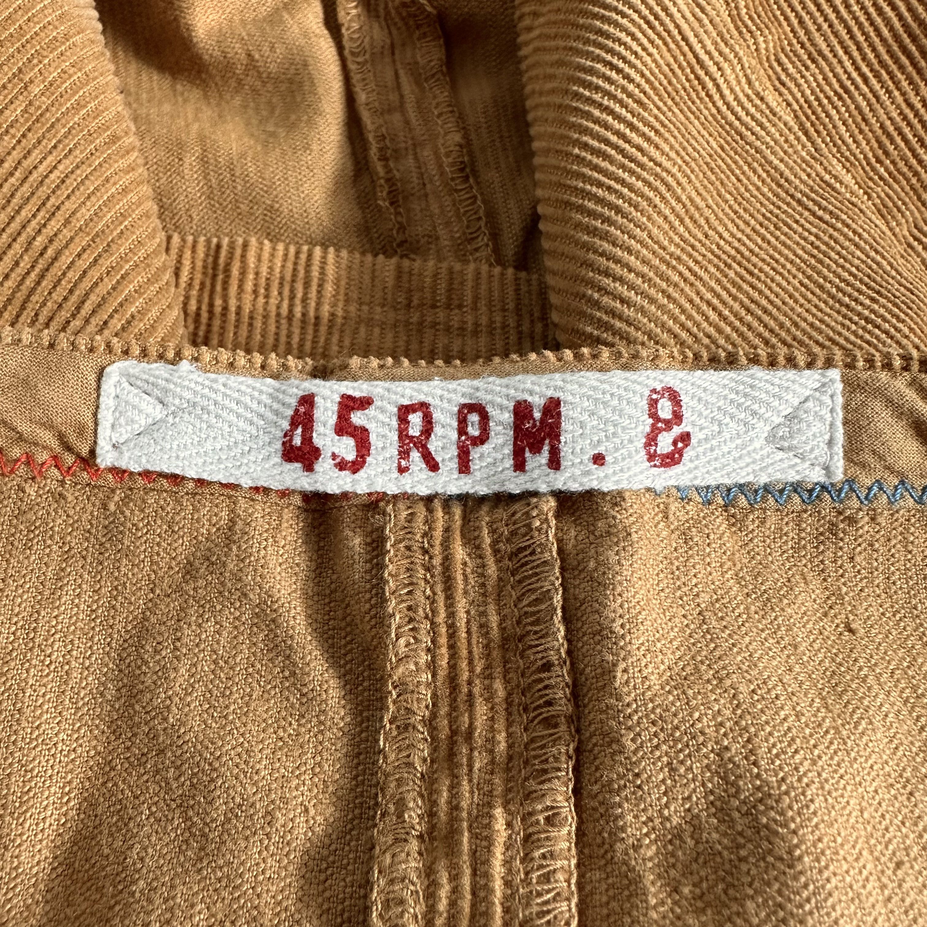 45rpm 🔥RARE🔥Vintage 45rpm Corduroy Mini Skirt Made in Japan Size 26" / US 2 / IT 38 - 6 Thumbnail