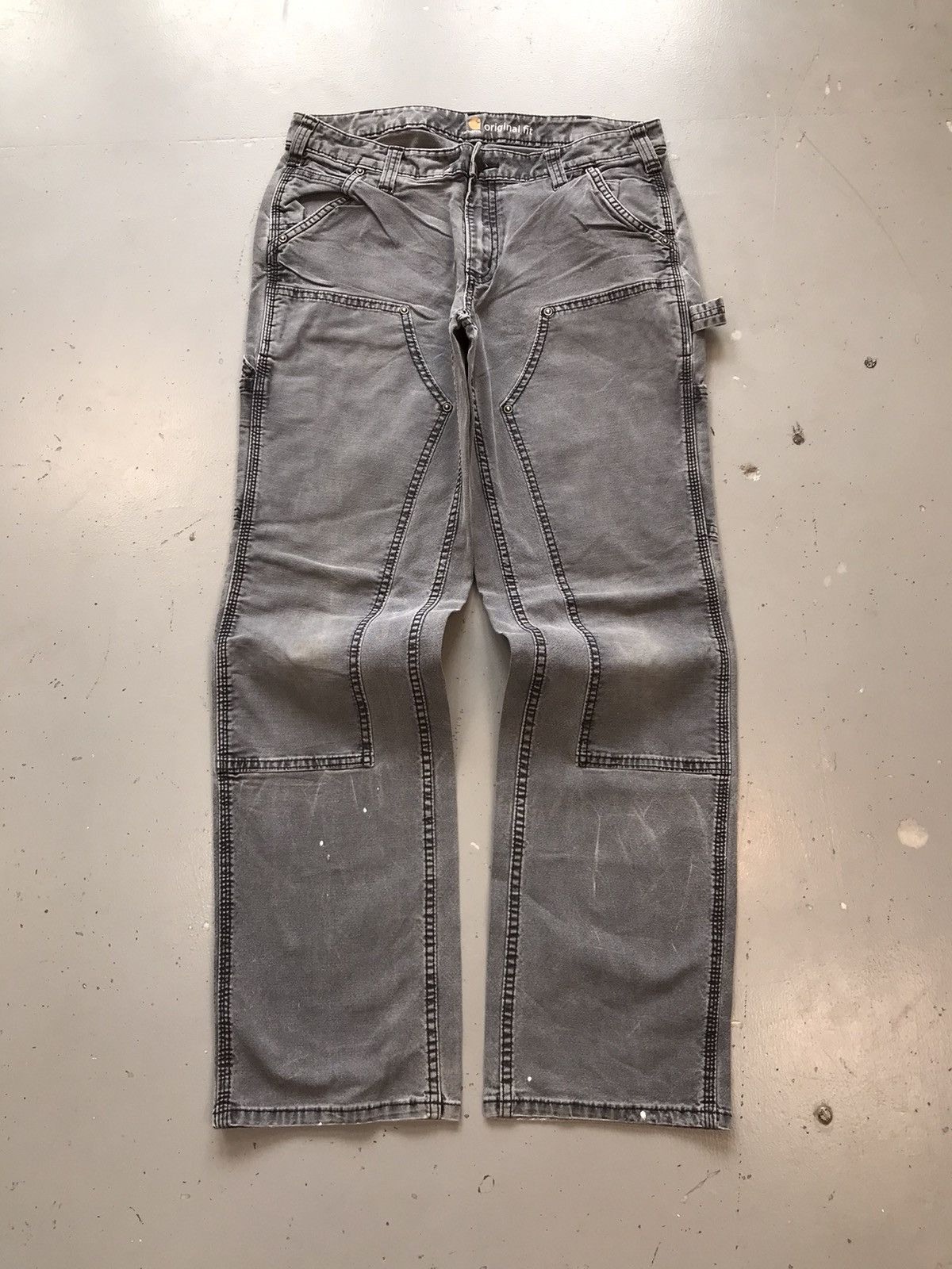 Carhartt × Vintage Vintage Carhartt original fit double knee pant Size US 30 / EU 46 - 1 Thumbnail