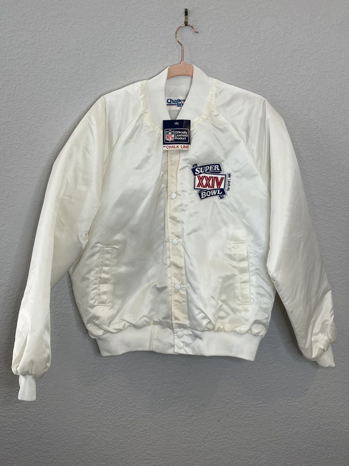 Chalk Line Vintage Chalk Line NFL Super-bowl XXIV 1989 Jacket NWT Size US M / EU 48-50 / 2 - 1 Thumbnail