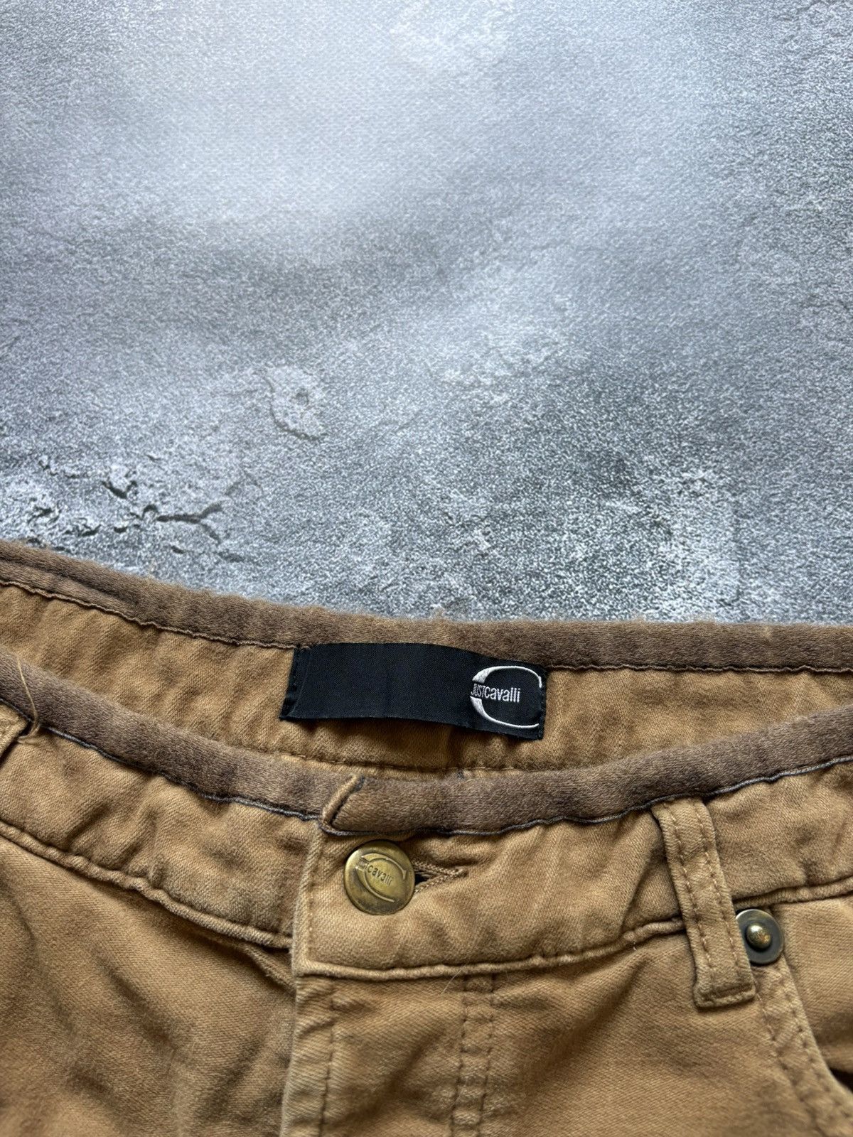 Just Cavalli Vintage Just Cavalli Luxury Mens Brown Pants Size 35 49 Rare Size US 35 - 7 Thumbnail