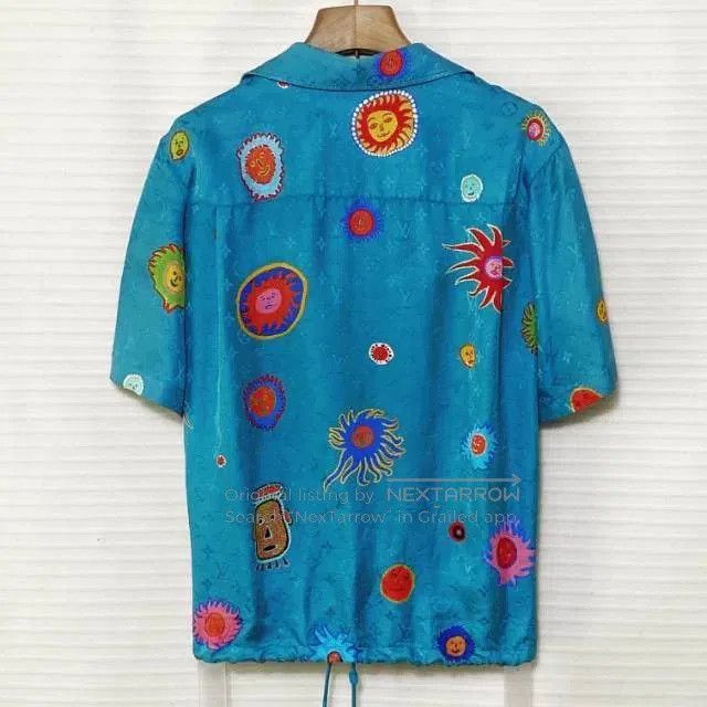 Louis Vuitton LV x Yayoi Kusama SS23 Face Print Shirt. Size US XS / EU 42 / 0 - 2 Thumbnail