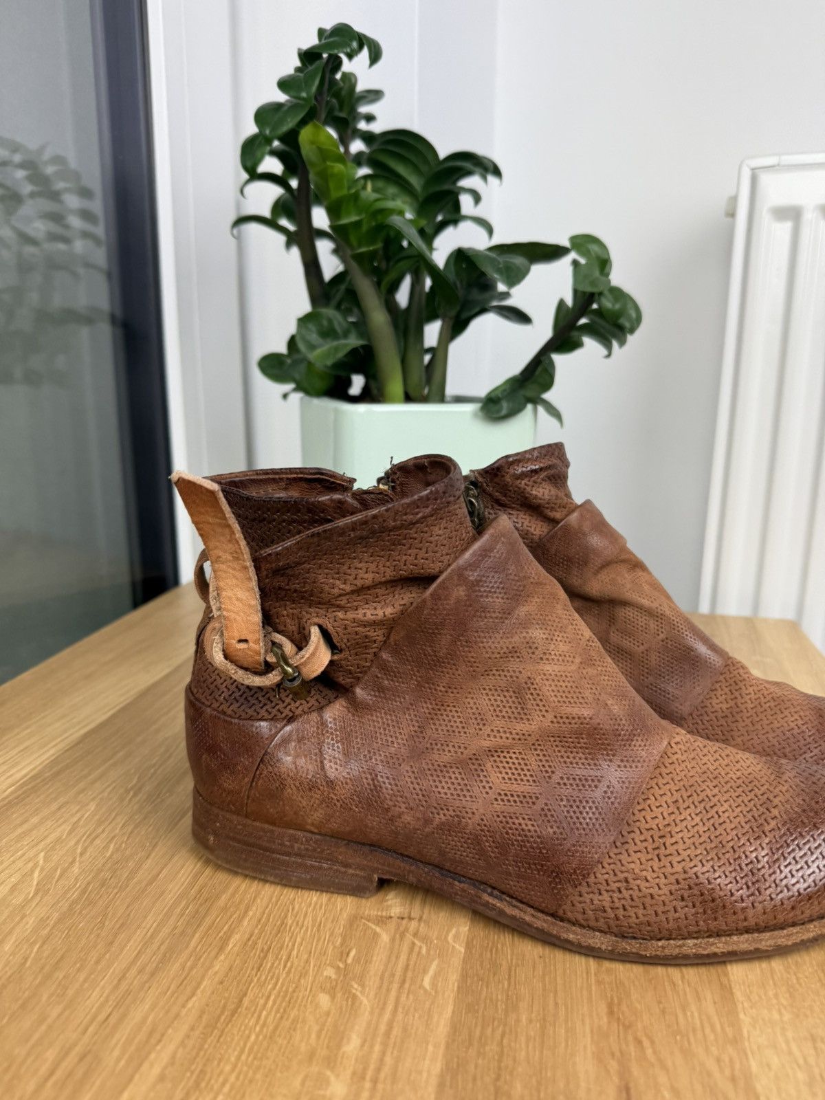 A.S.98 A.S 98 Brown Calfskin Leather Women’s Boots Size 39 Size US 9 / IT 39 - 7 Thumbnail