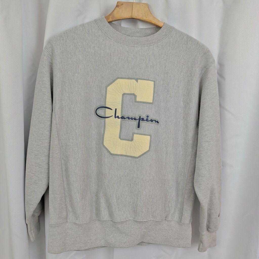 Champion × Vintage Champion Varsity Letter Style Reverse Weave Sweatshirt Large Size US L / EU 52-54 / 3 - 5 Thumbnail