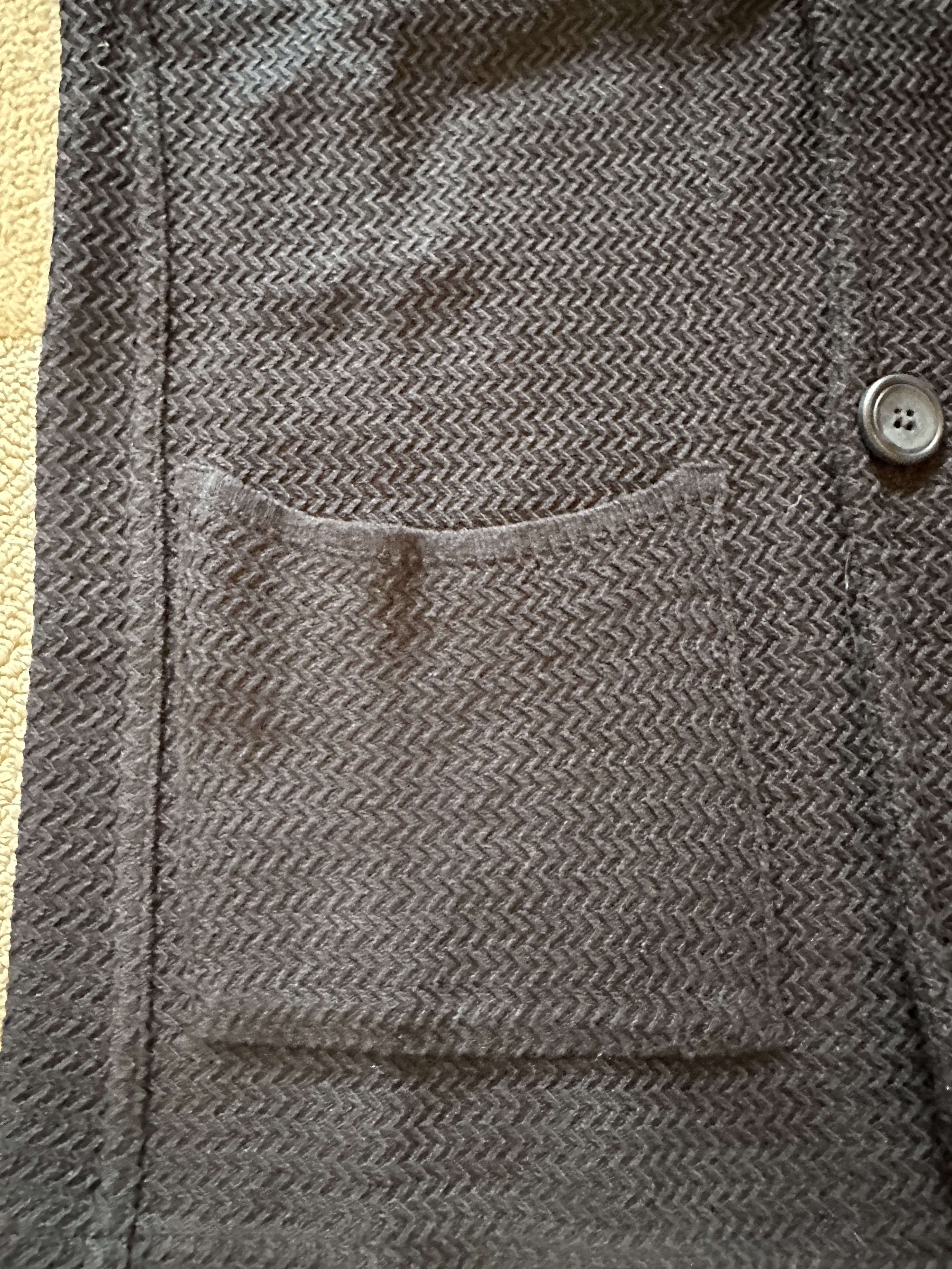 Designer Il Fiorentino Blue Knit Blazer Size 46S - 6 Thumbnail
