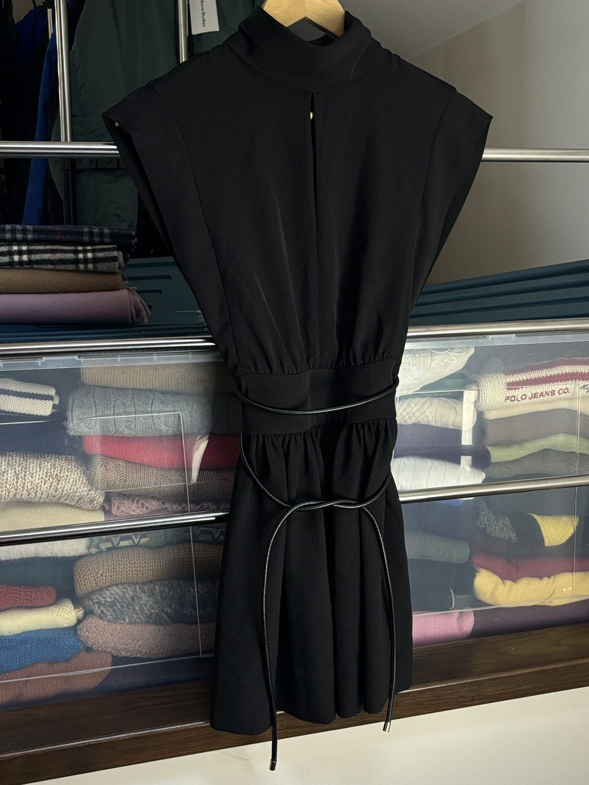 Zimmermann Zimmermann Black Minimalist Elegant Sexy Avant Garde Dress Size XS / US 0-2 / IT 36-38 - 2 Thumbnail