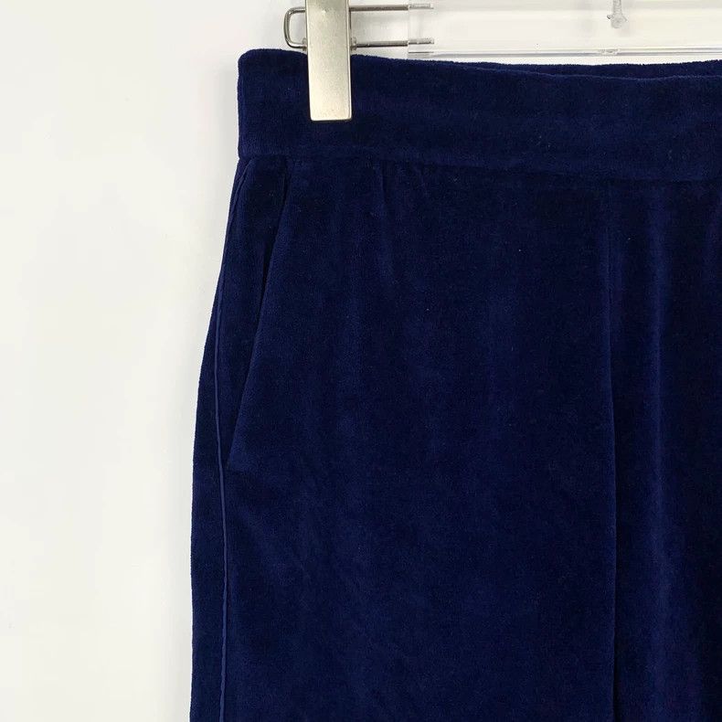 Prada Prada Size XS Blue logo glue strip velvet tie-up casual tro Size US 28 / EU 44 - 3 Thumbnail
