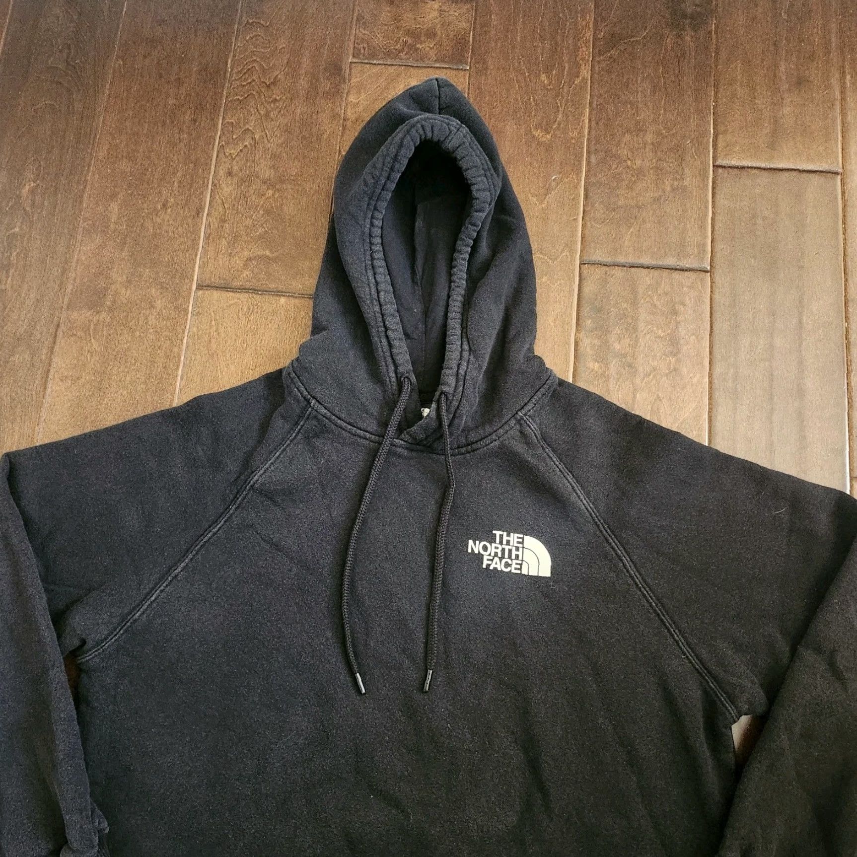 The North Face VINTAGE not applicable The North Face Womens Black Pullover Hoodie Logo Sweatshirt Large Size L / US 10 / IT 46 - 4 Thumbnail