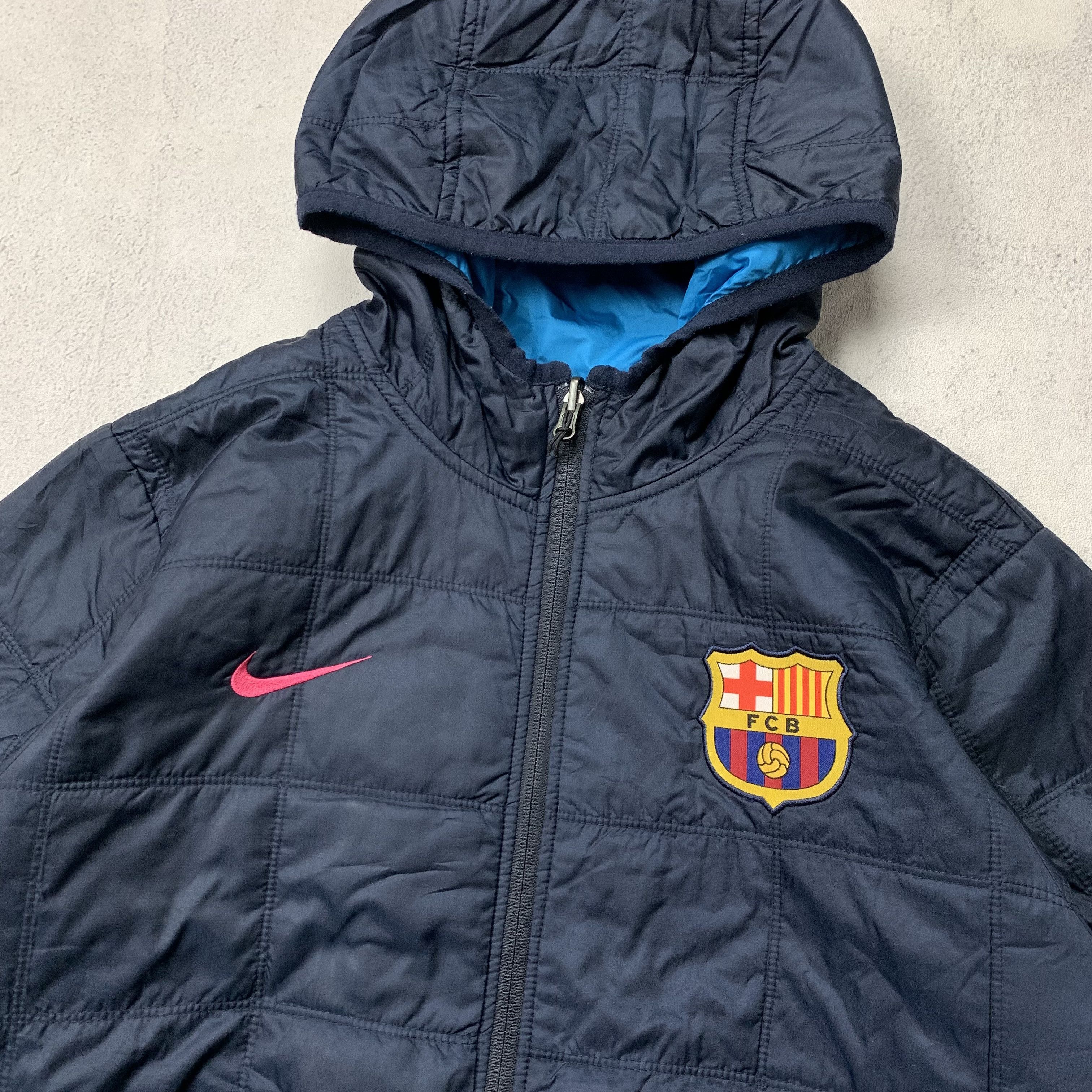 Nike Nike Barcelona Reversible Puffer Padded Jacket Size US M / EU 48-50 / 2 - 3 Thumbnail