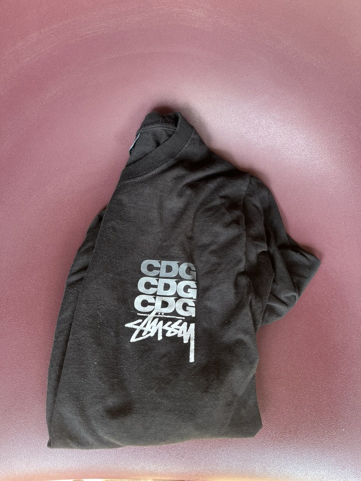 Comme des Garcons × Stussy Stussy x Comme des Garcons Longsleeve Size US S / EU 44-46 / 1 - 1 Thumbnail