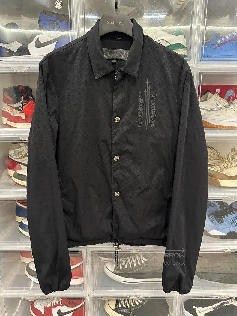Chrome Hearts CHROME HEARTS Size M Black dark coach jacket Size US M / EU 48-50 / 2 - 1 Thumbnail