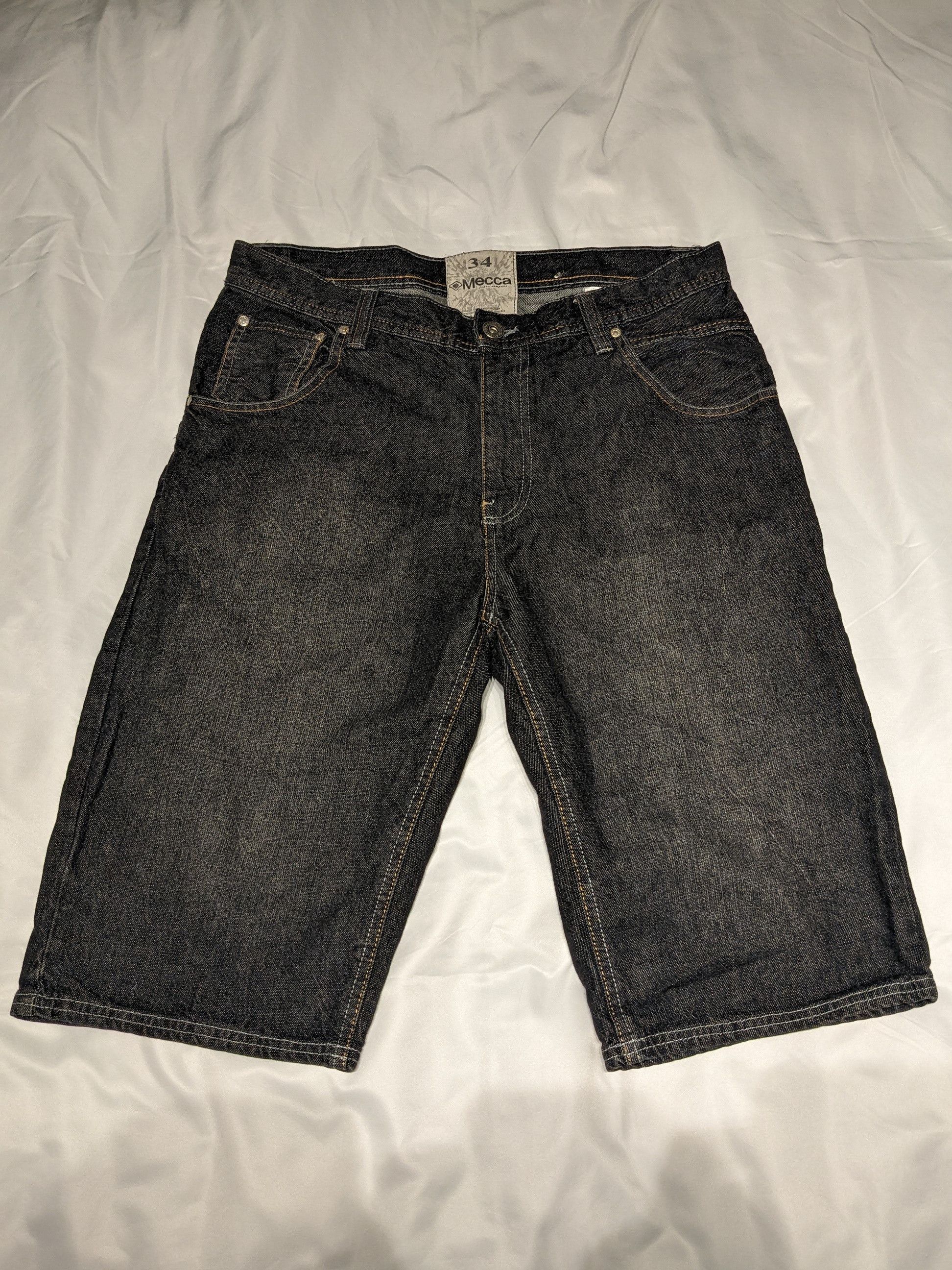 Mecca Vintage Mecca Denim Shorts 34 Size US 34 / EU 50 - 1 Thumbnail