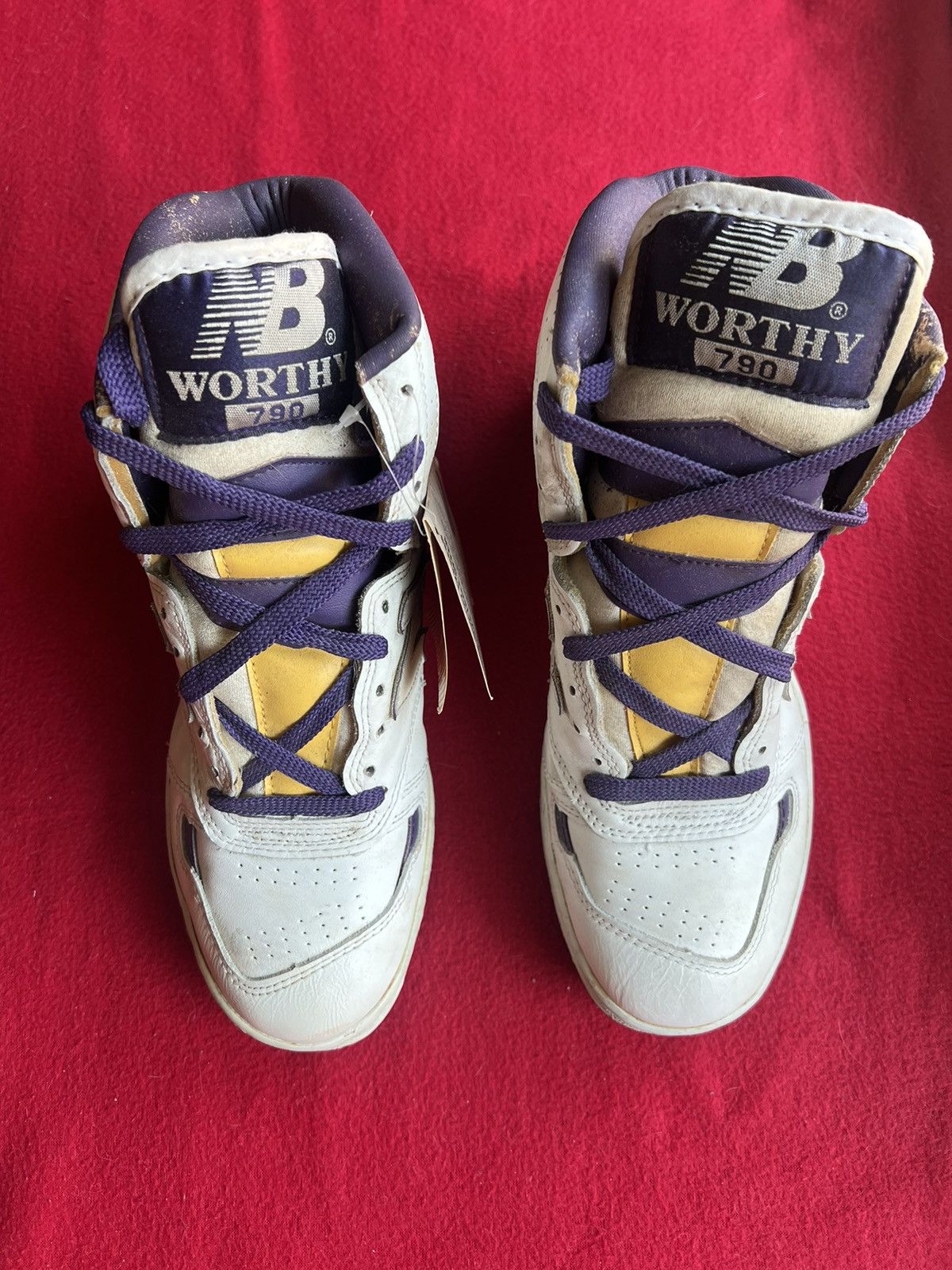 NBA × New Balance × Vintage 1988 New Balance James Worthy 790 Lakers vintage OG sneakers Size US 7.5 / EU 40-41 - 2 Thumbnail