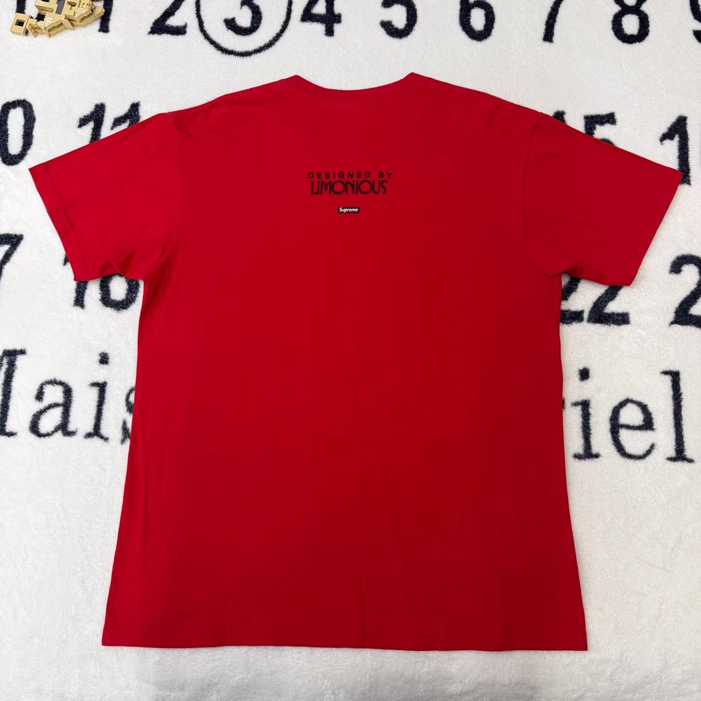 Supreme Supreme Red Print Artist Collaboration Short Sleeve Q10 Size US XL / EU 56 / 4 - 3 Thumbnail