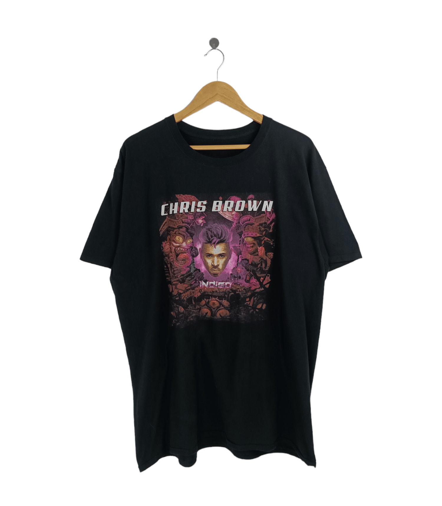 00s初期クリスブラウンバンドTシャツ3XLラップtビンテージ90sR&B 00s