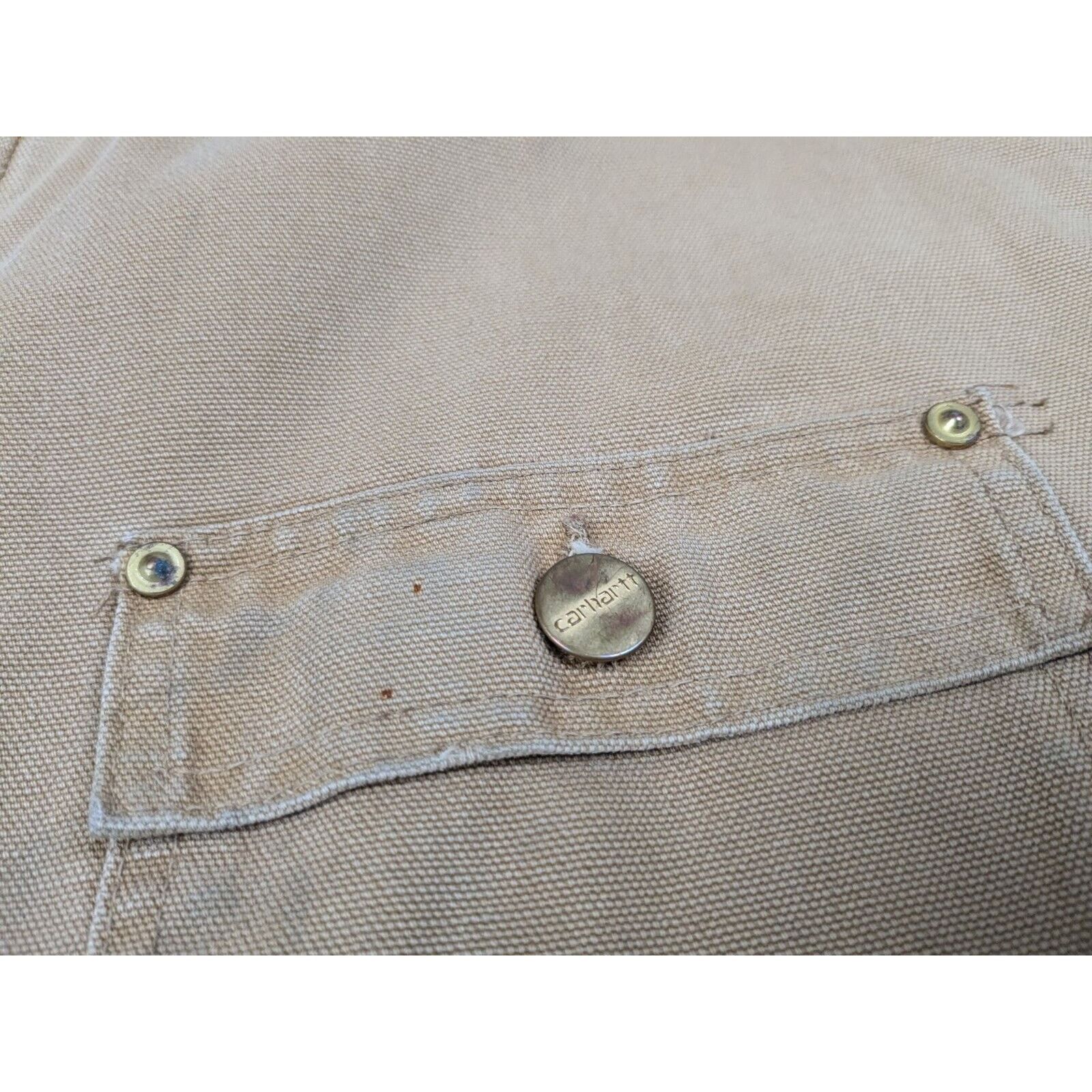 Carhartt Vtg Carhartt Chore Barn Jacket Coat Blanket Lined Canvas Size US XXL / EU 58 / 5 - 3 Thumbnail