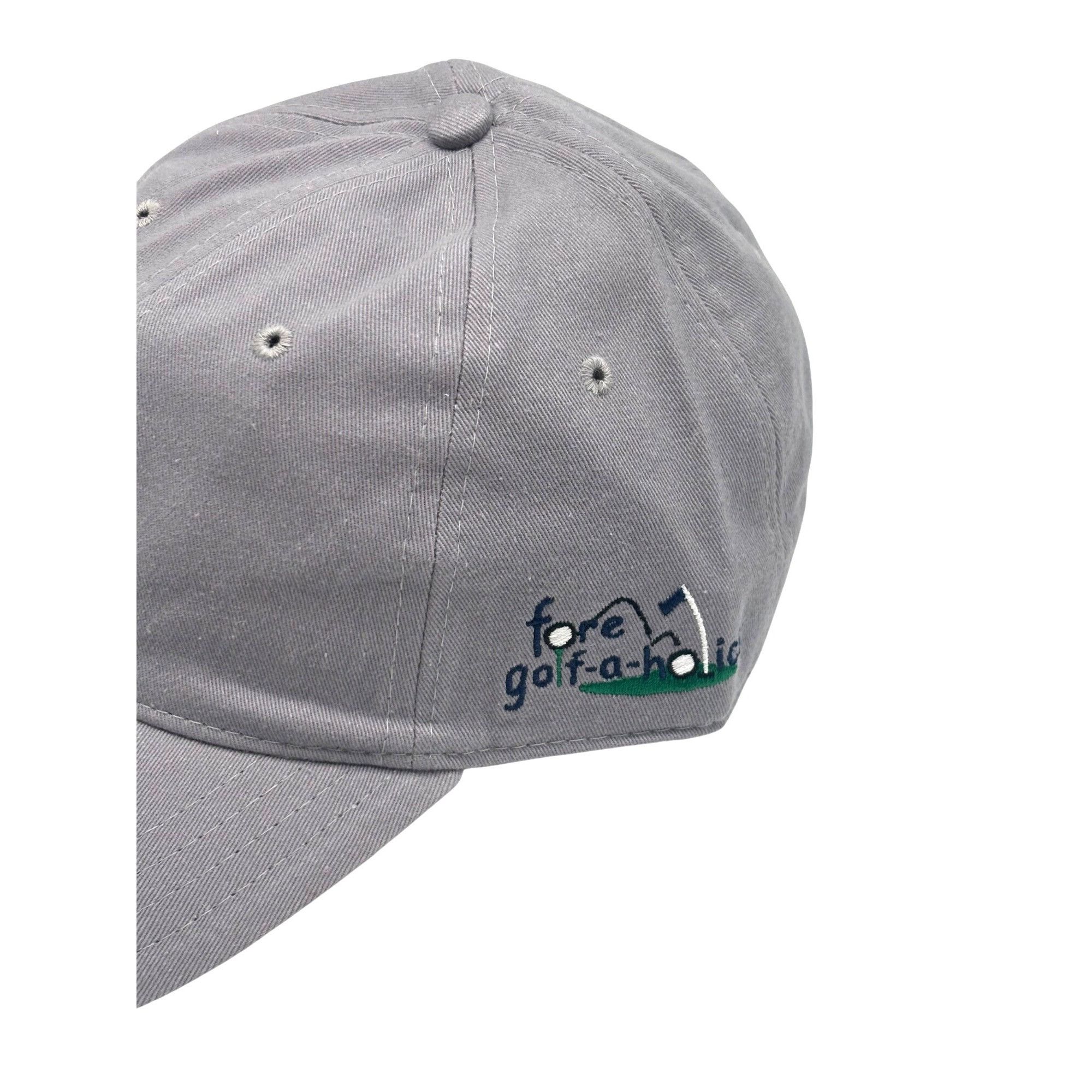 Other Pukka Men’s Tee-Embroidered Golf Cap/ Hat Cotton Twill, Gra Size ONE SIZE - 4 Thumbnail