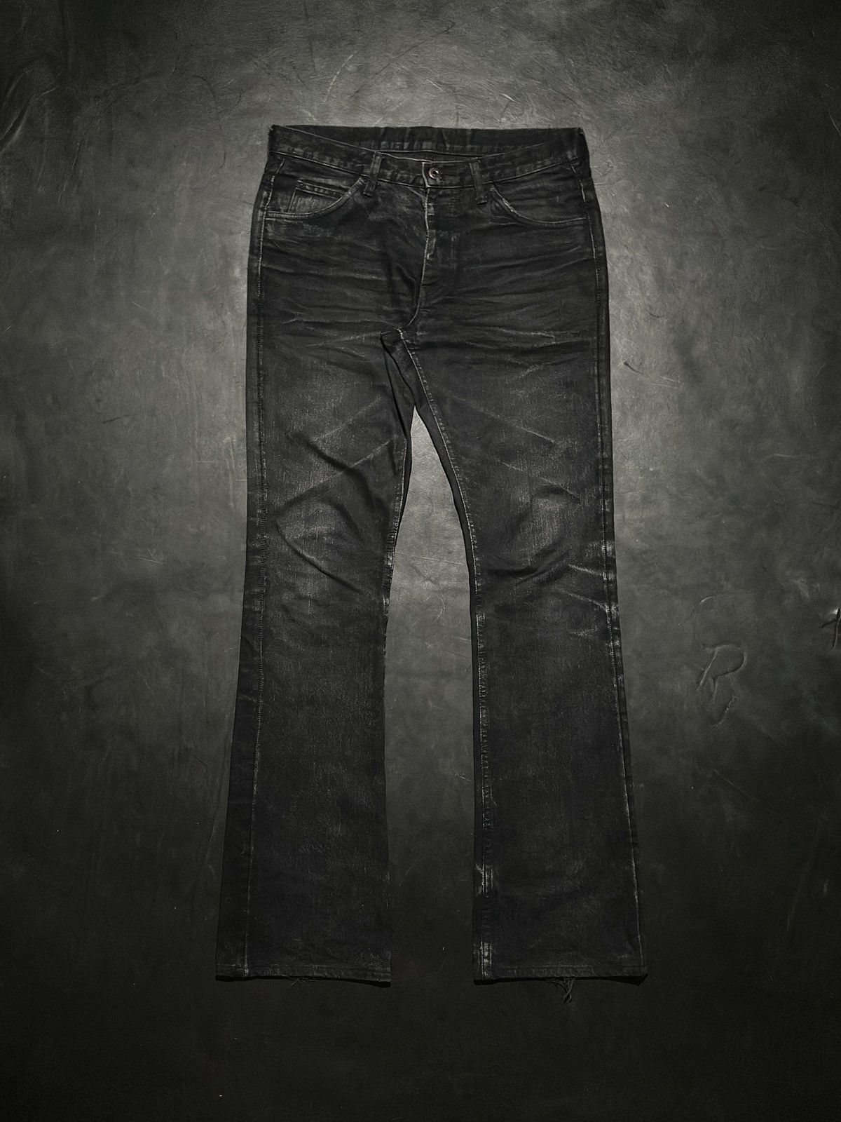 Isamu Katayama Backlash A/W 2010 Python Pocket Bootcut Denim Size US 33 - 2 Thumbnail