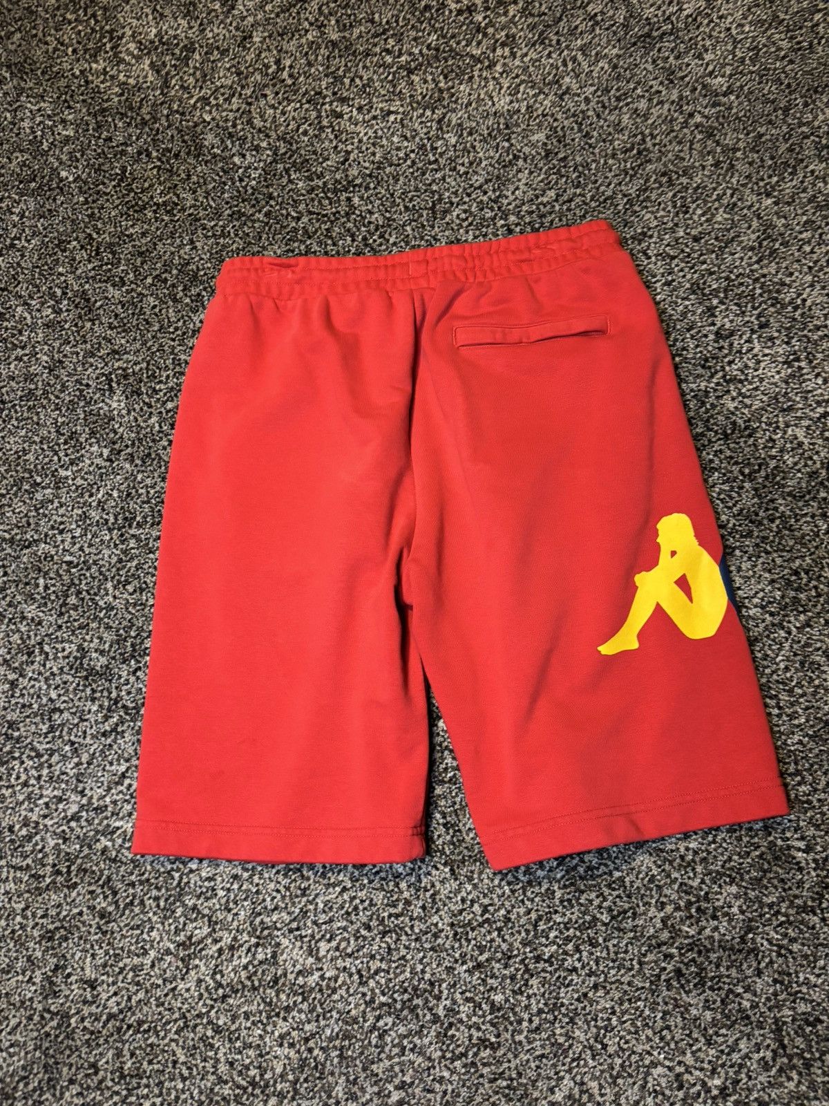 Kappa Kappa Drawstring Sweatshorts ‘red’ Size US 36 / EU 52 - 5 Thumbnail