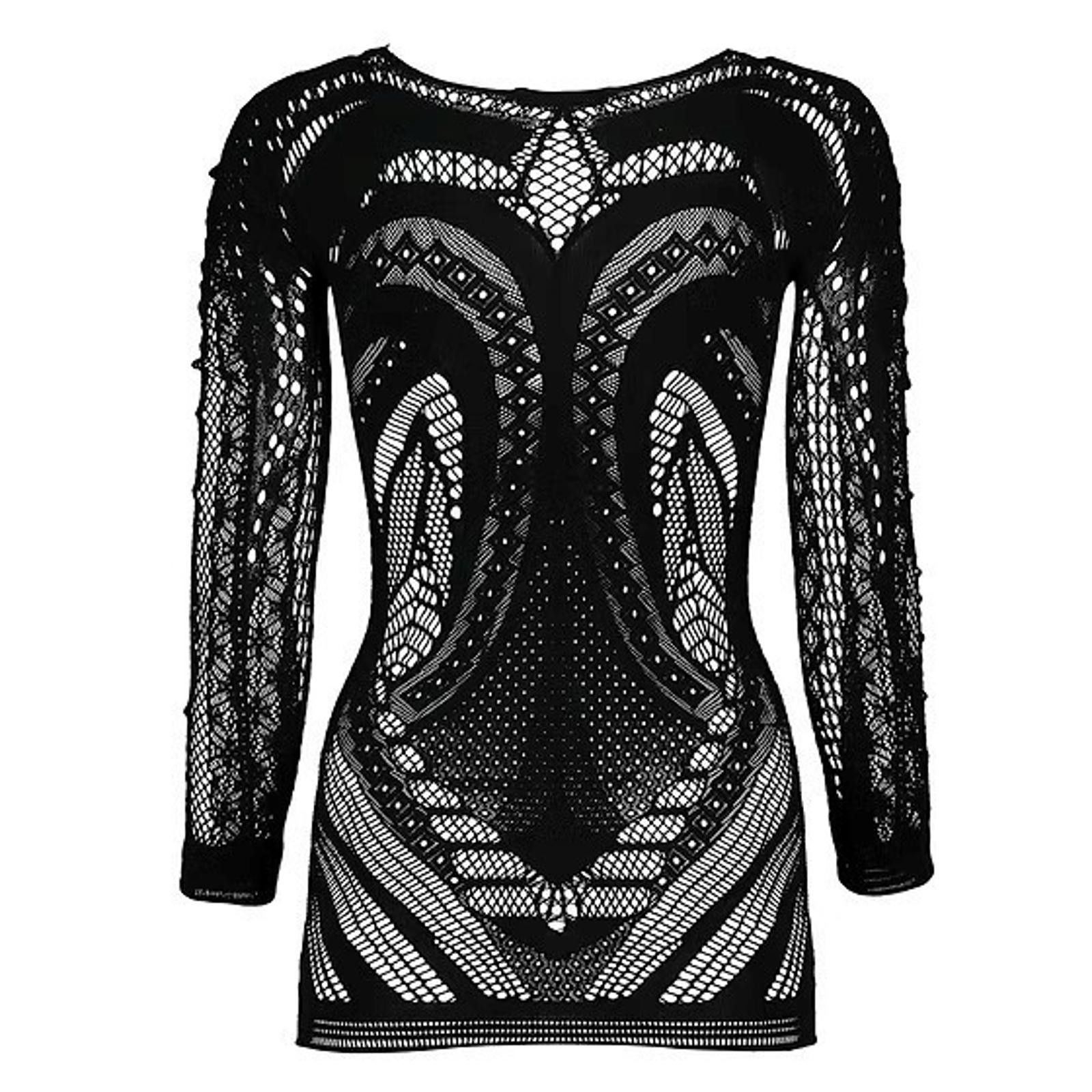 Alexander McQueen S/S 2009 Alexander McQueen Eiffel Tower Openwork Mesh Top Size S / US 4 / IT 40 - 2 Thumbnail