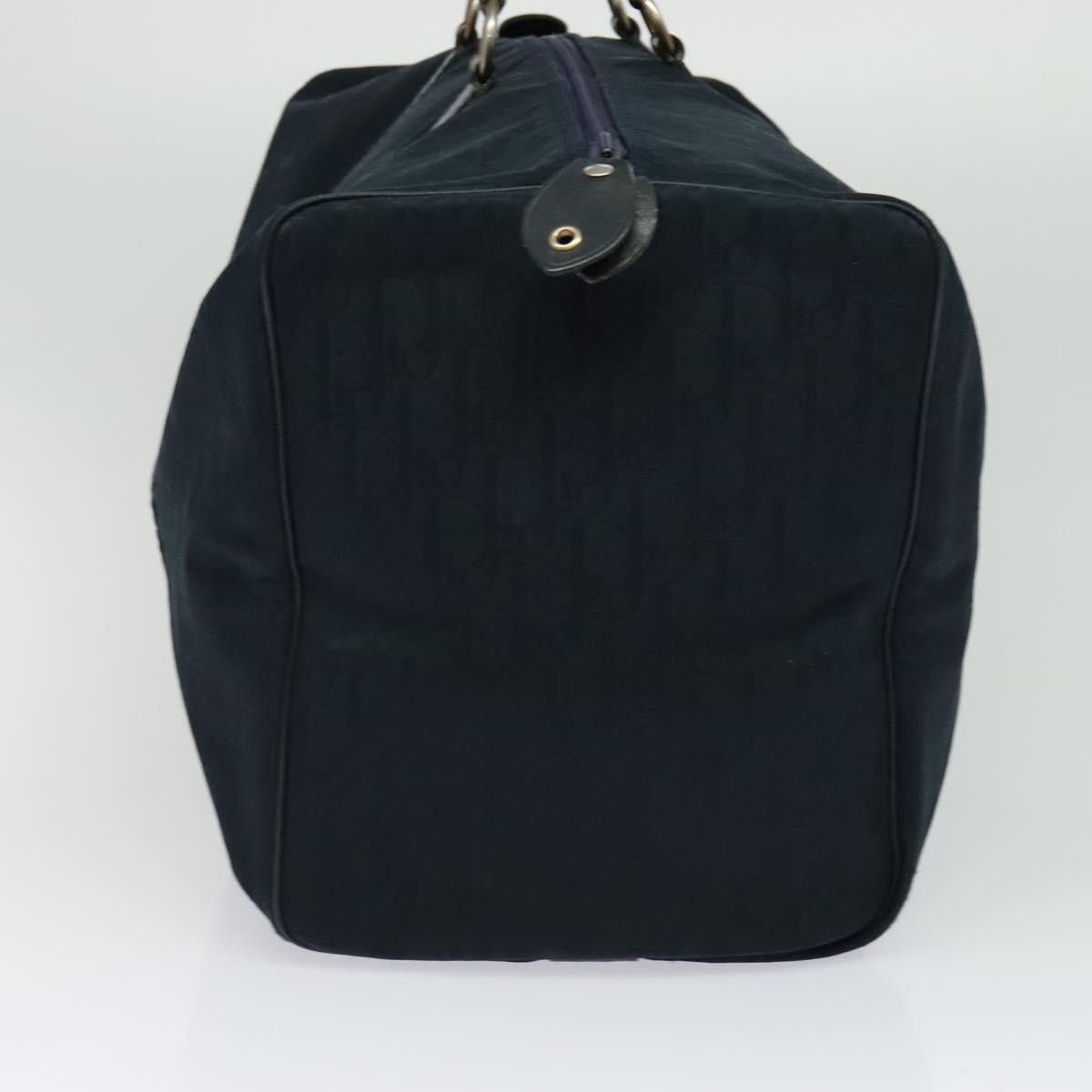 Dior DIOR Trotter Canvas Boston Bag Navy Size ONE SIZE - 4 Thumbnail
