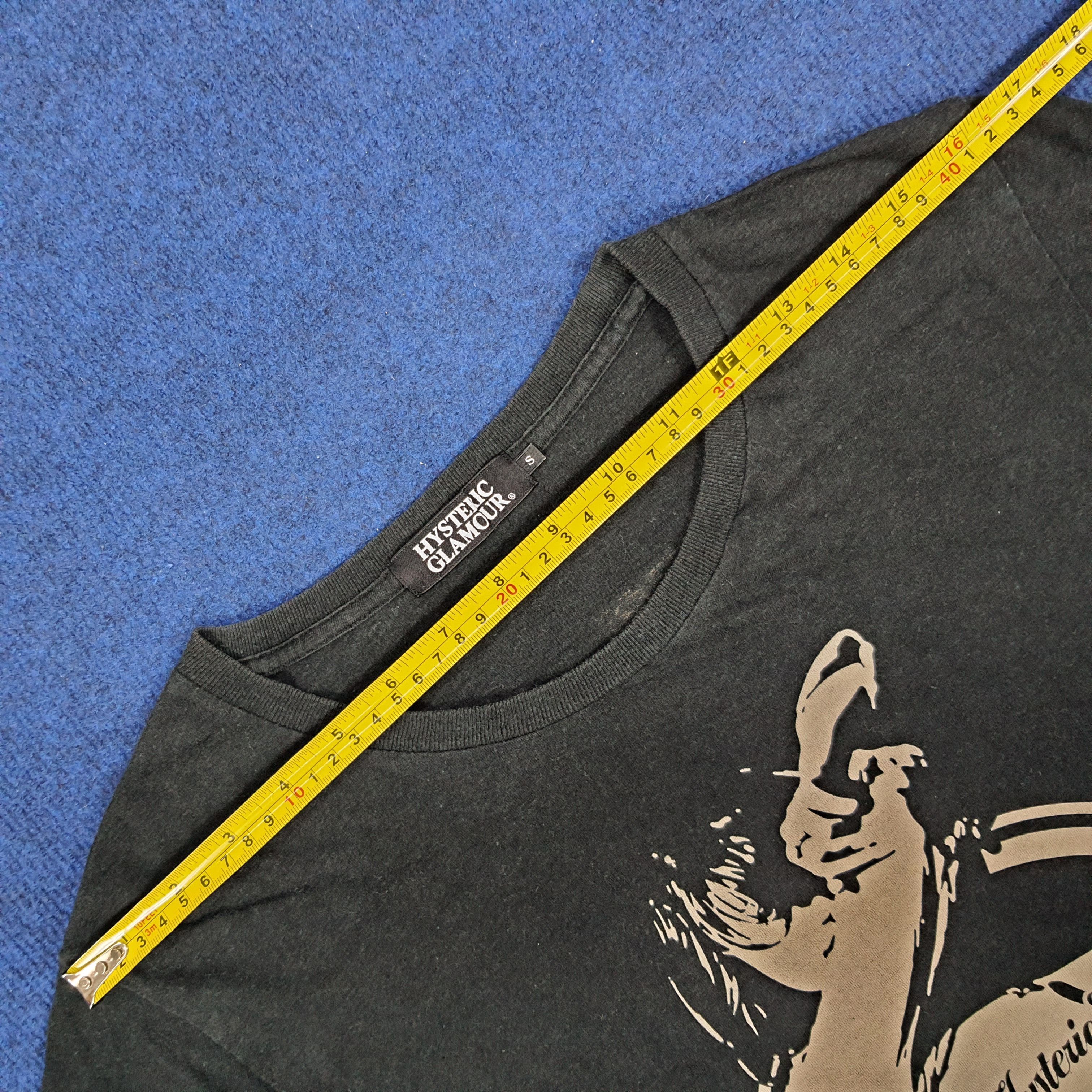 Hysteric Glamour × Japanese Brand × Vintage Vintage Hysteric Glamour Japanese Brand 3Q Sleeve Tshirt Size US S / EU 44-46 / 1 - 10 Thumbnail