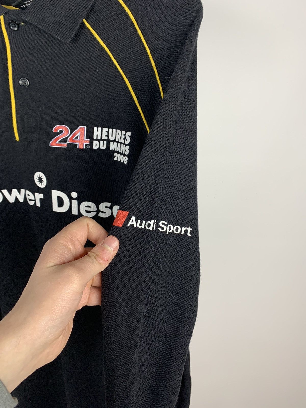 Formula 1 24 Heures Du Mans 2008 Racing Polo Long Sleeve Button Ups Size US XXL / EU 58 / 5 - 7 Thumbnail