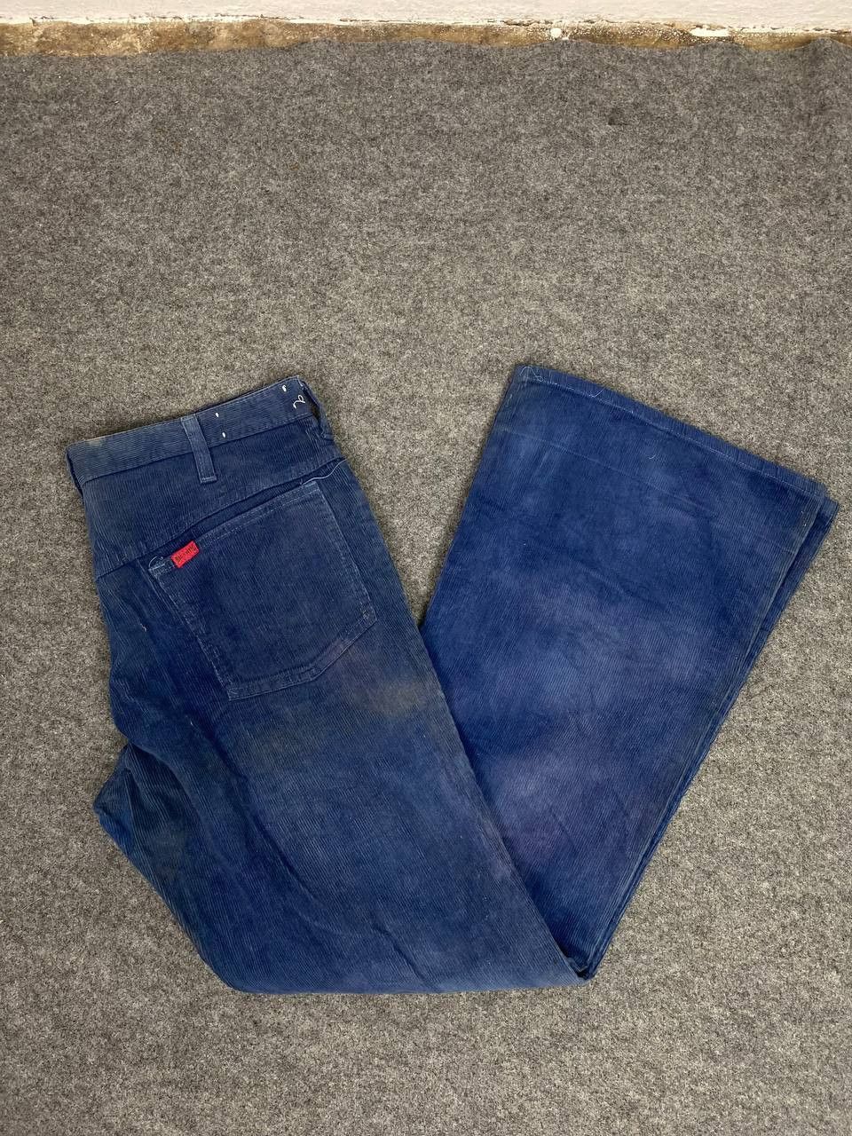 Vintage true vintage big smith corduroy bootcut flare denim Size US 34 / EU 50 - 2 Thumbnail