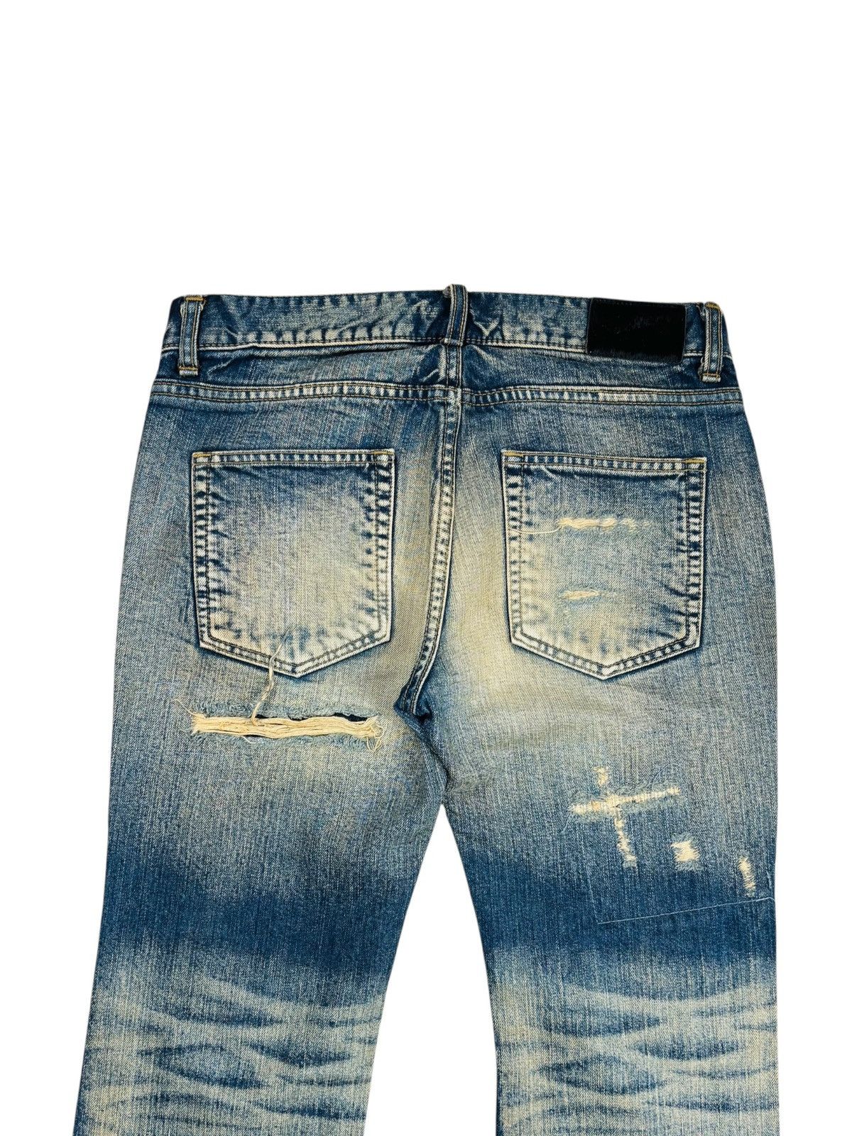 JACKROSE Archive Jackrose - Crash Denim Pants Size US 30 / EU 46 - 6 Thumbnail