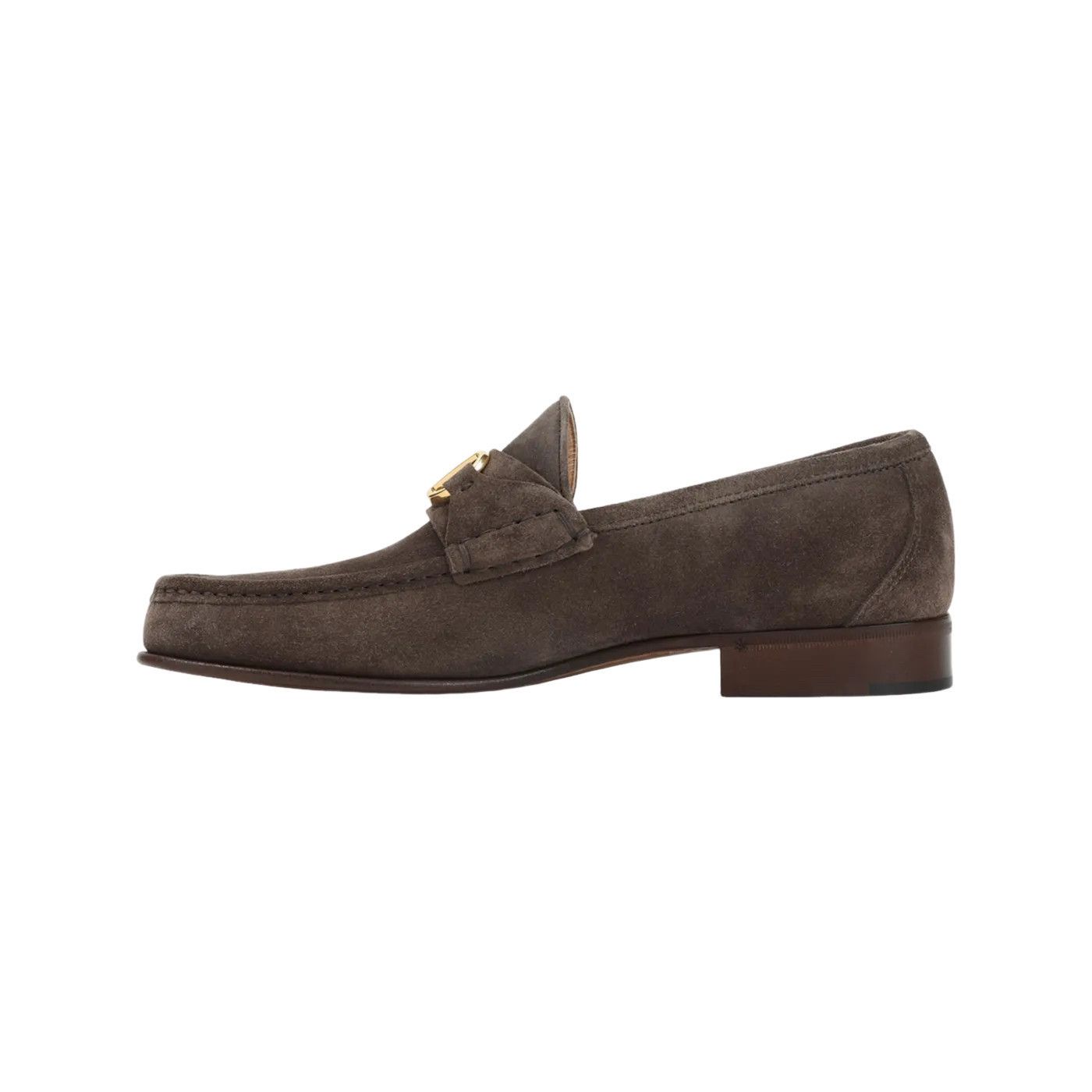 Valentino VALENTINO GARAVAN Shadow Gray Suede Loafers New & Authentic Size US 11 / EU 44 - 2 Thumbnail