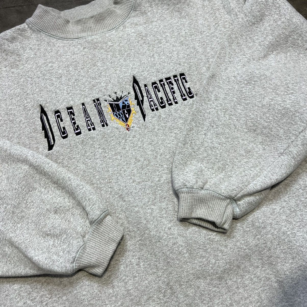 Ocean Pacific × Vintage Vintage 90s Y2K Ocean Pacific Crewneck Sweatshirt Surf Size US L / EU 52-54 / 3 - 6 Thumbnail