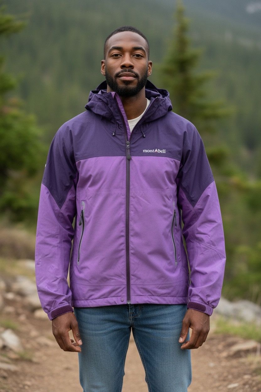Goretex Montbell Goretex Windbreaker Jacket Light Color Design Size US L / EU 52-54 / 3 - 1 Thumbnail