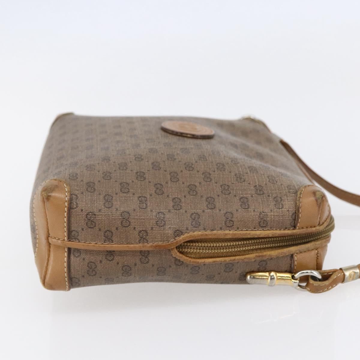 Gucci GUCCI Micro GG Supreme Shoulder Bag Pvc Brown Gold 007 104 Size ONE SIZE - 5 Thumbnail