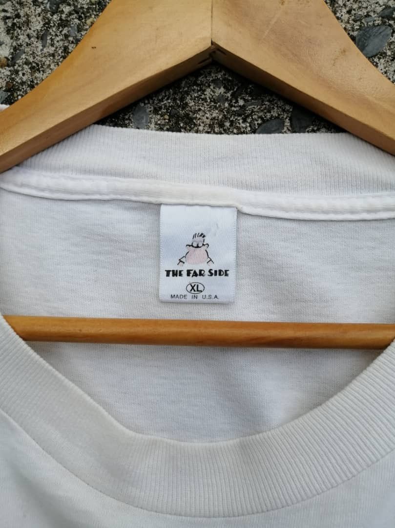 Vintage Vintage 80s The Far Side Animated Cows Tee Size US L / EU 52-54 / 3 - 9 Thumbnail