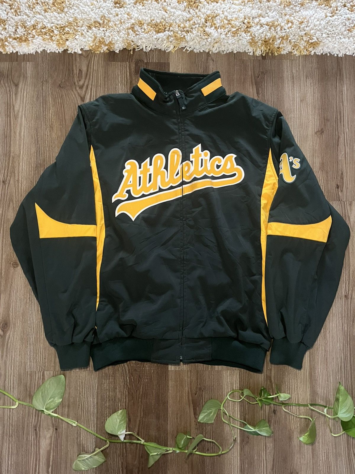 Majestic Oakland Athletics Jacket Size US XL / EU 56 / 4 - 1 Thumbnail