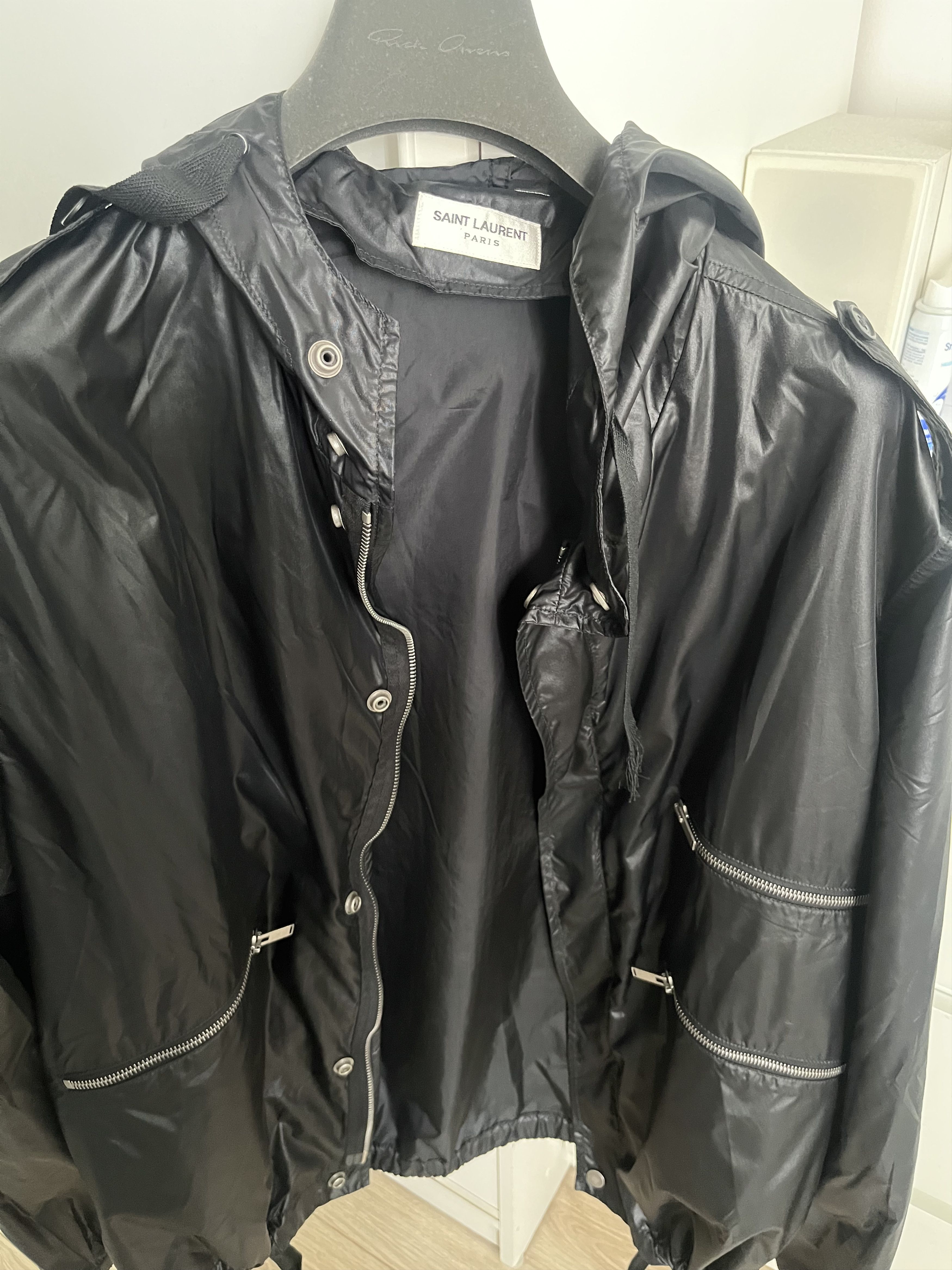 Saint Laurent Paris YSL Windbreaker Size US L / EU 52-54 / 3 - 3 Thumbnail