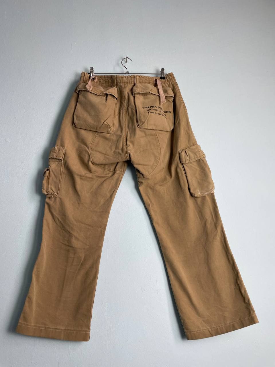 Alpha Industries × Vintage Vintage Alpha Industries Military Cargo Pants Size US 32 / EU 48 - 6 Thumbnail