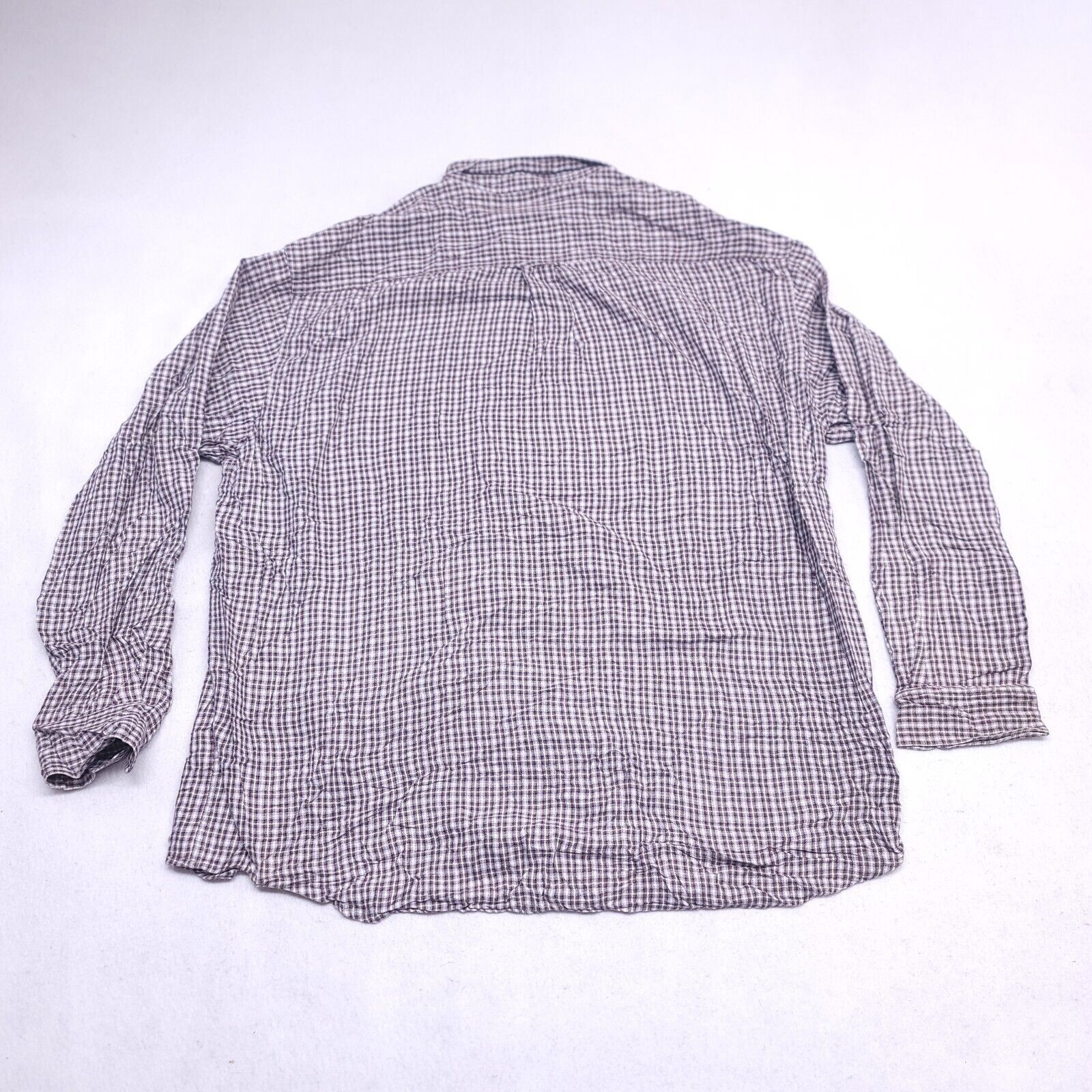 Trader Bay Trader Bay Tartan Flannel Button Up Shirt Men Size XL Maroon Size US XL / EU 56 / 4 - 10 Thumbnail