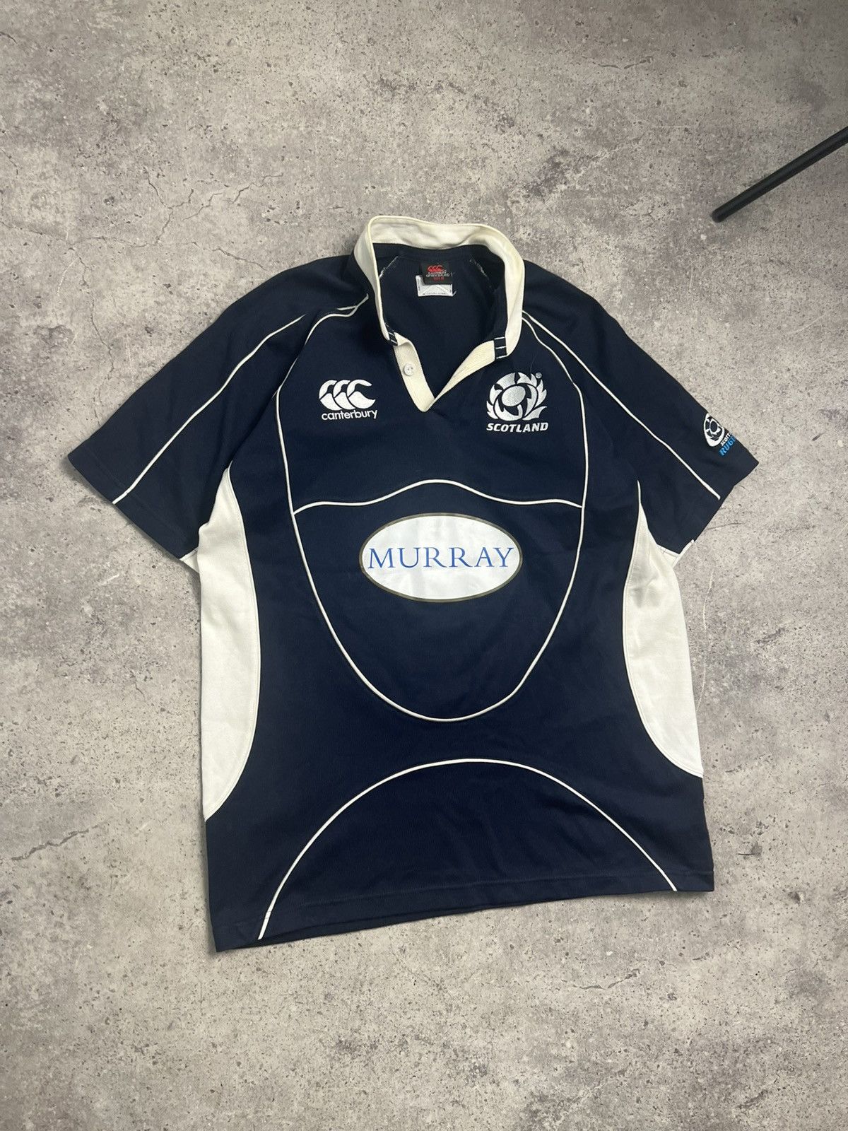 Canterbury of New Zealand Vintage Scotland Rugby Shirt 2008 Jersey Canterbury Murray Size US M / EU 48-50 / 2 - 2 Thumbnail