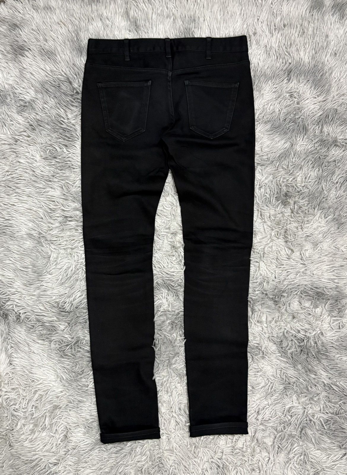 Celine Demin Jeans Black Celeline Paris Size US 29 - 2 Thumbnail