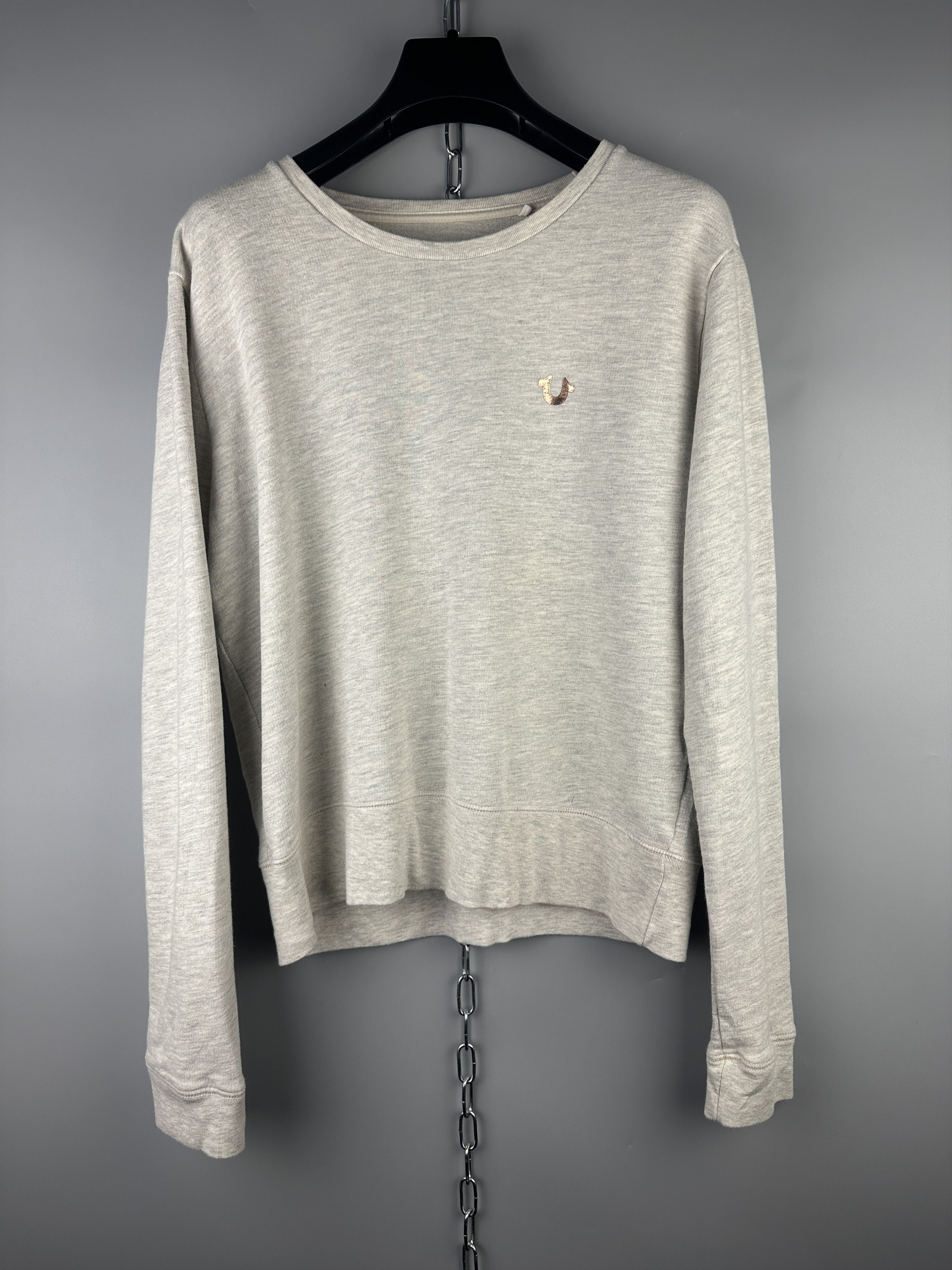 Designer × True Religion True Religion Womens Basic Big Logo Sweatshirt Size S / US 4 / IT 40 - 2 Thumbnail