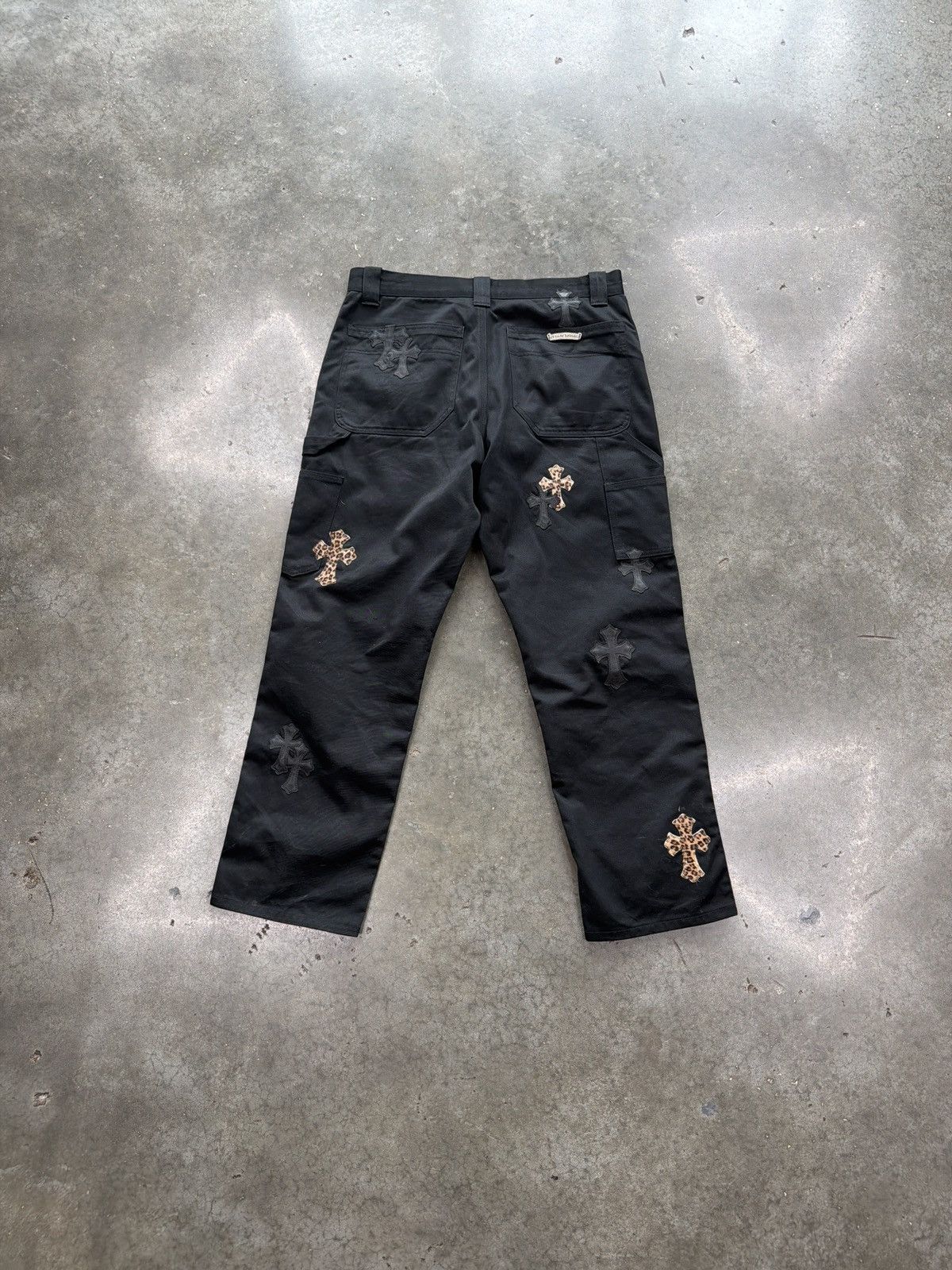 Chrome Hearts Chrome Hearts Double Knee Cheetah Patch Pants Size US 34 / EU 50 - 2 Thumbnail