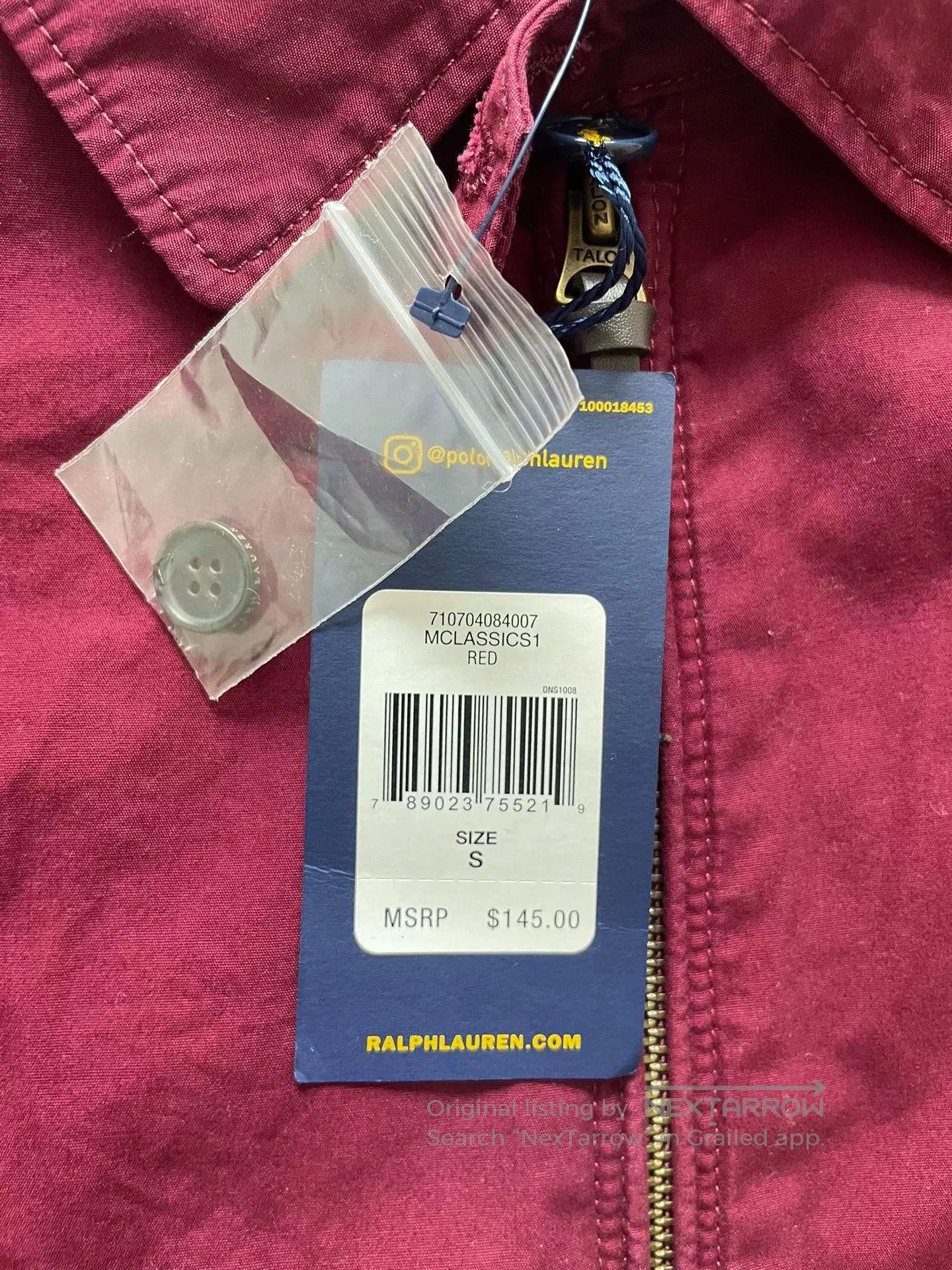Polo Ralph Lauren Polo Ralph Lauren Lightweight Jacket. Size US S / EU 44-46 / 1 - 3 Thumbnail