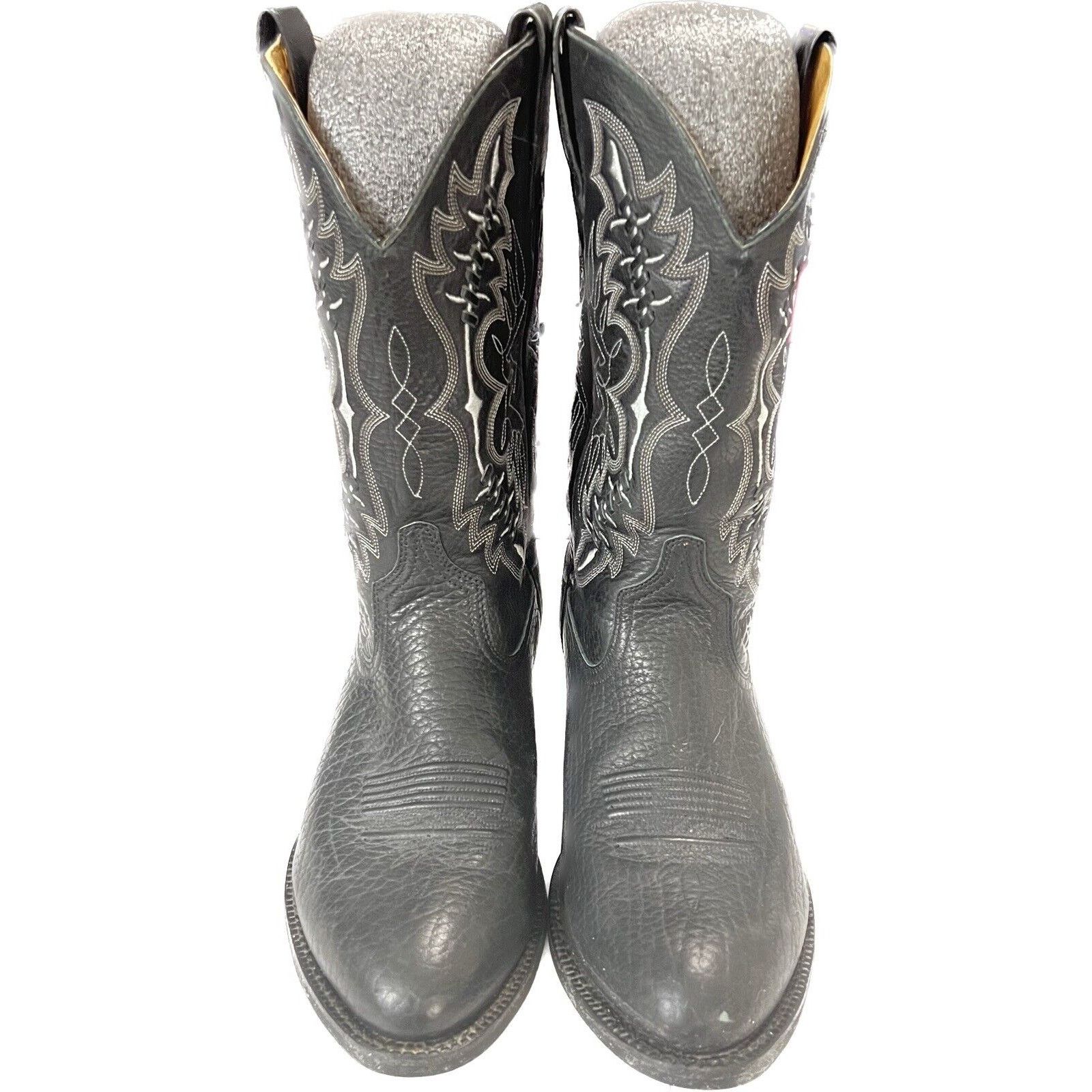 Ariat Ariat Heritage men's black leather western boots 37423 10 EE Size US 10 / EU 43 - 5 Thumbnail