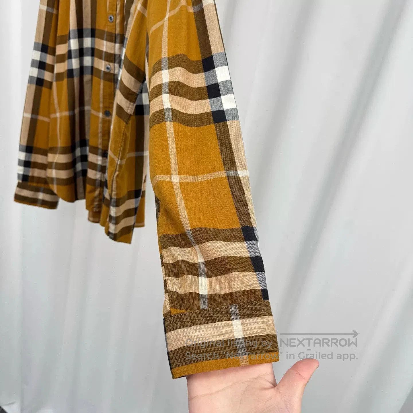 Burberry burberry classic check shirt in brown. Size US XL / EU 56 / 4 - 4 Thumbnail