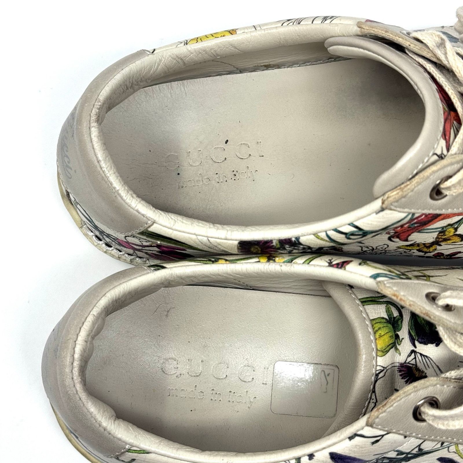 Gucci Gucci Flora Print Sneakers Size US 9 / EU 42 - 24 Thumbnail